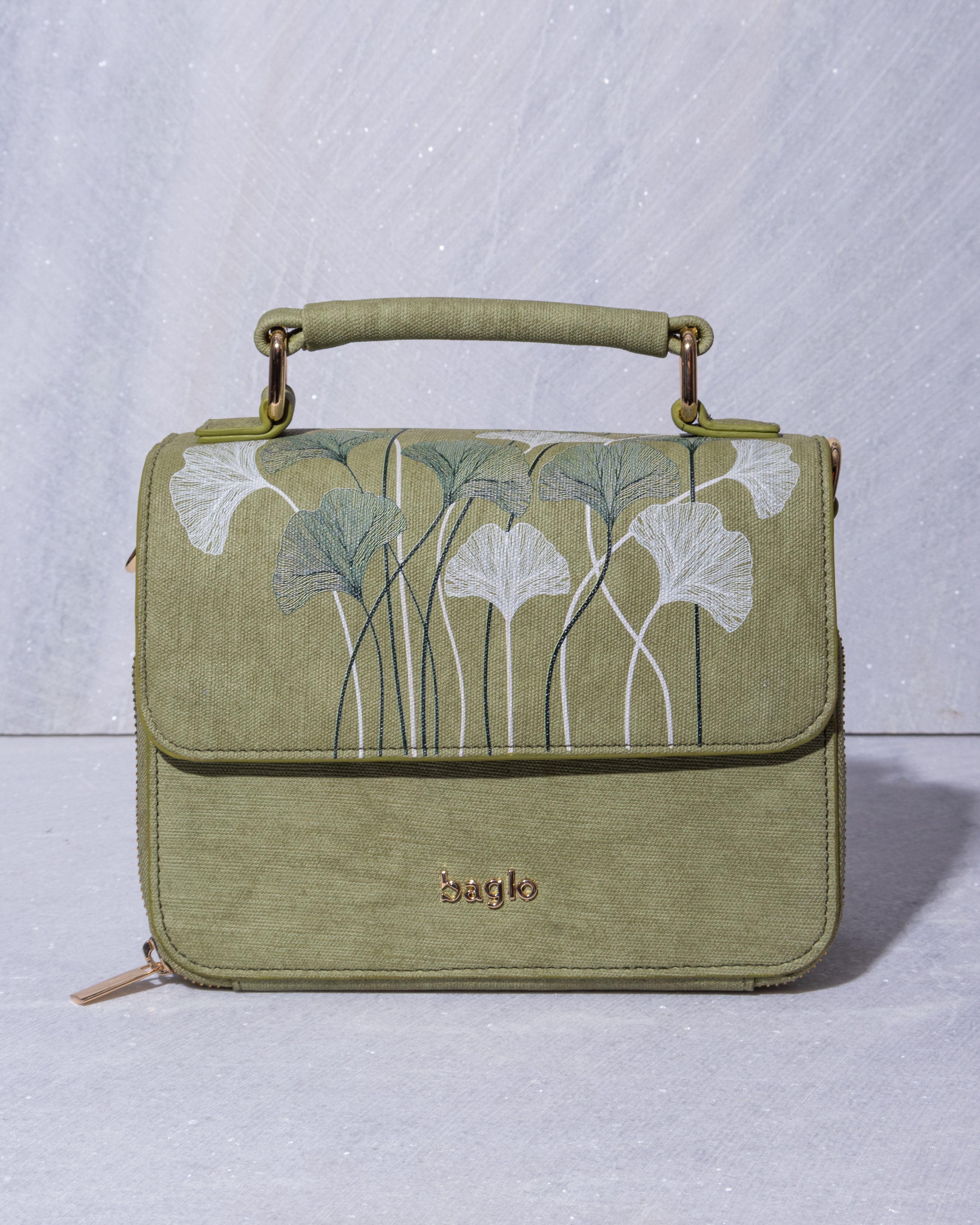 The Gingko Box Sling Bag