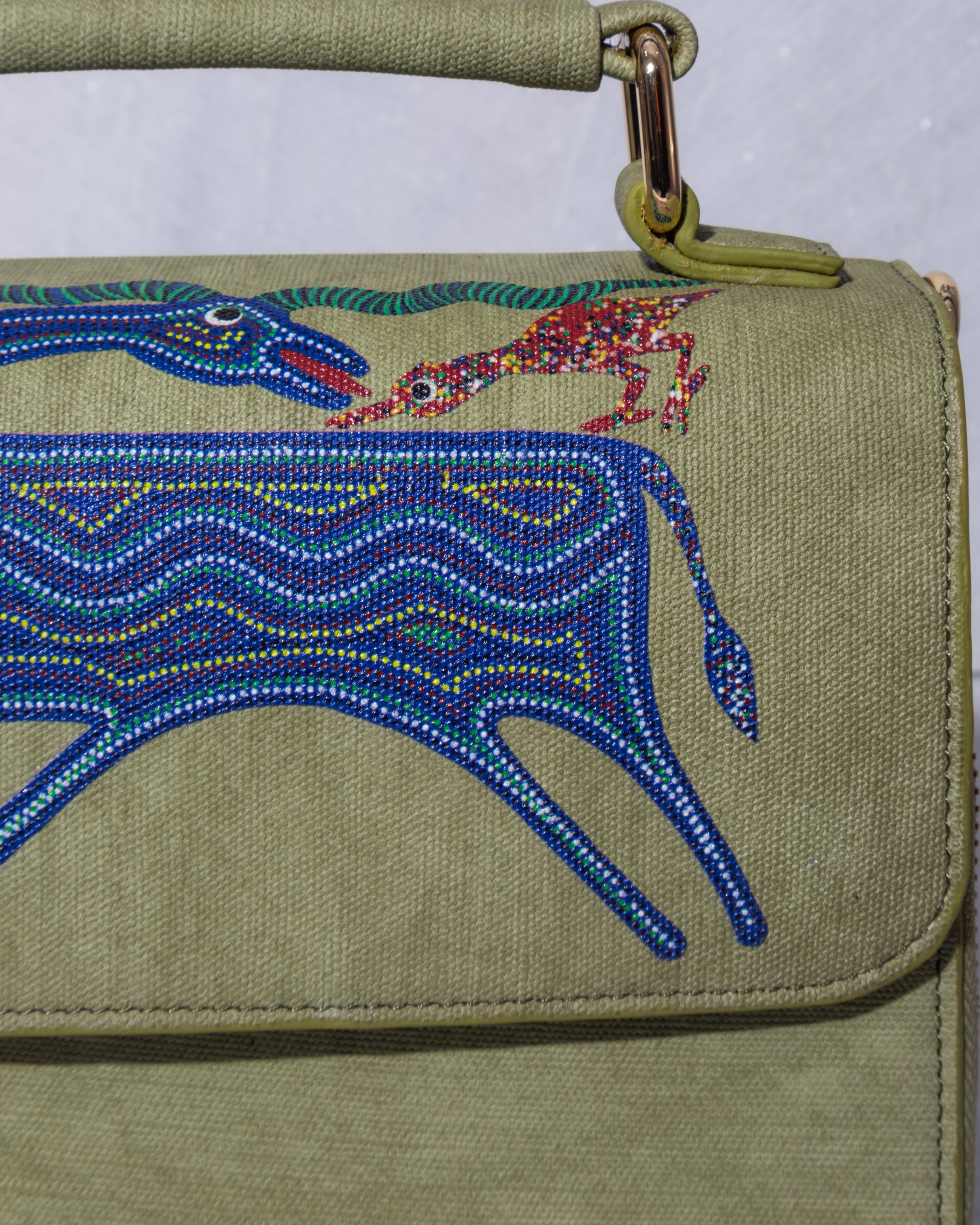 The Hiranmaya Box Sling Bag