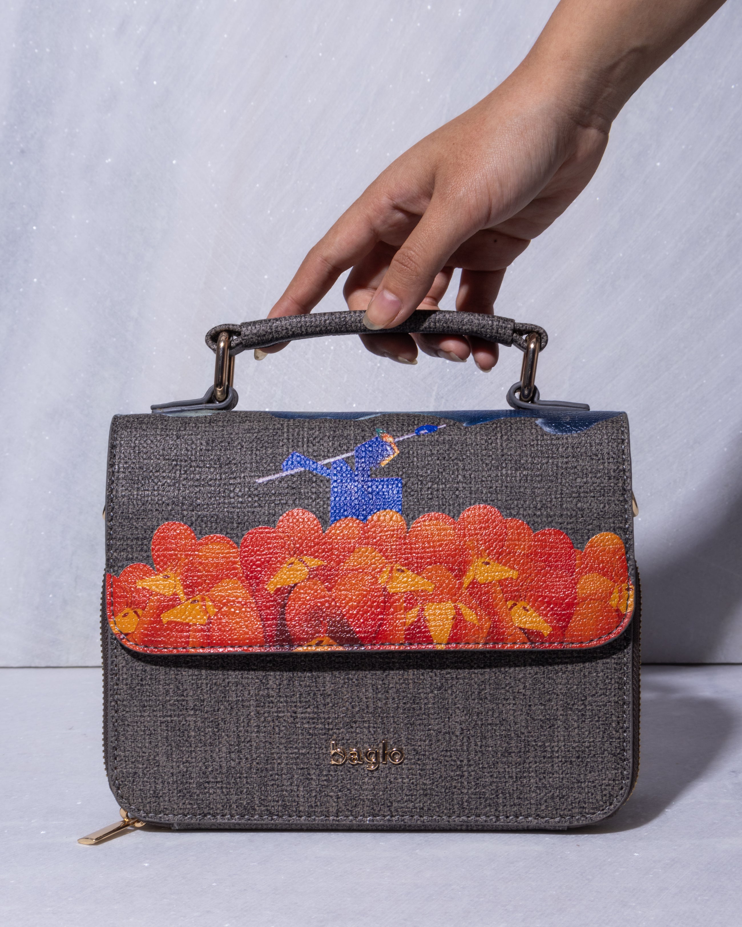 The Gokul Dhvani Box Sling Bag