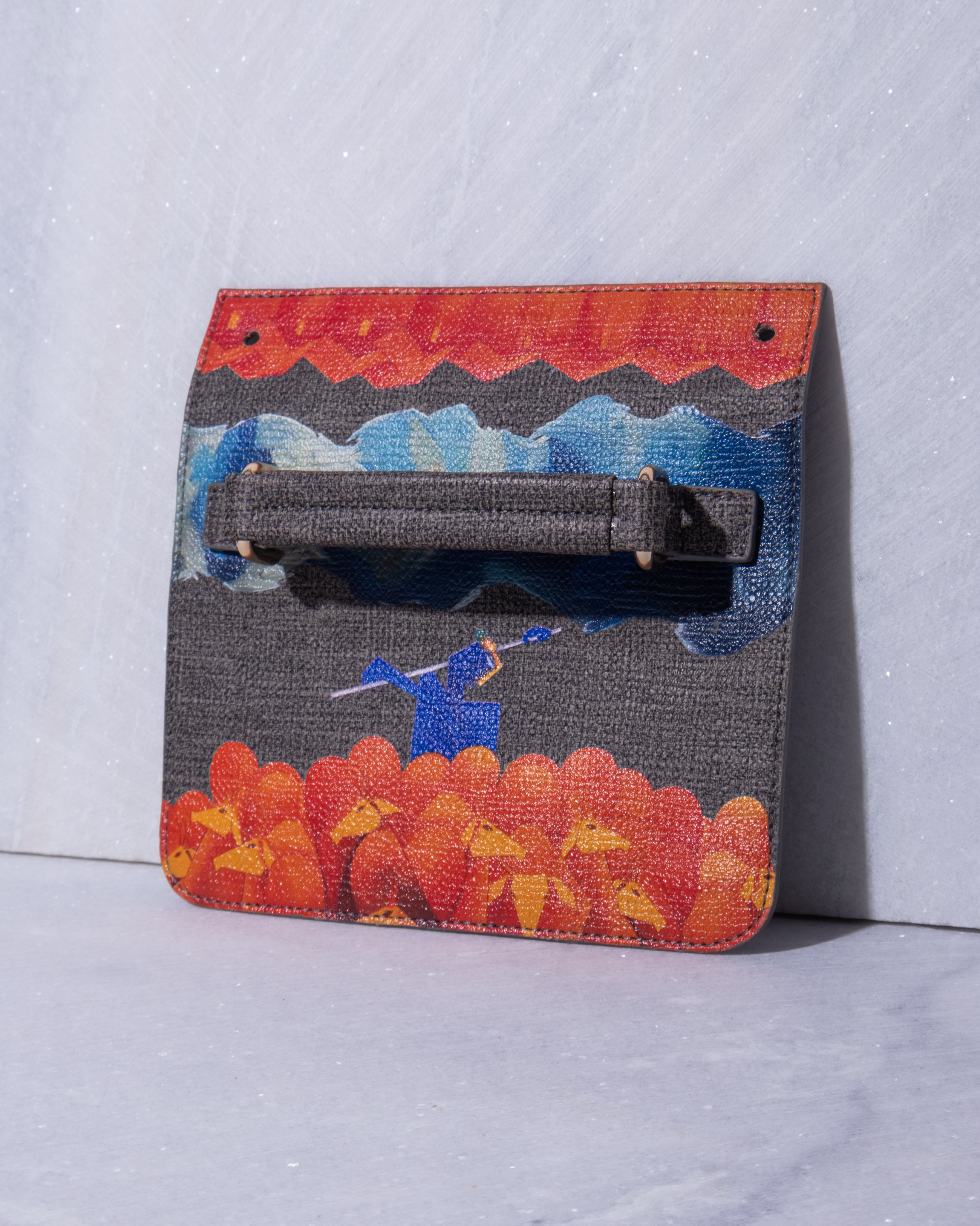 ABSTRACT BUNDLE BOX BAG