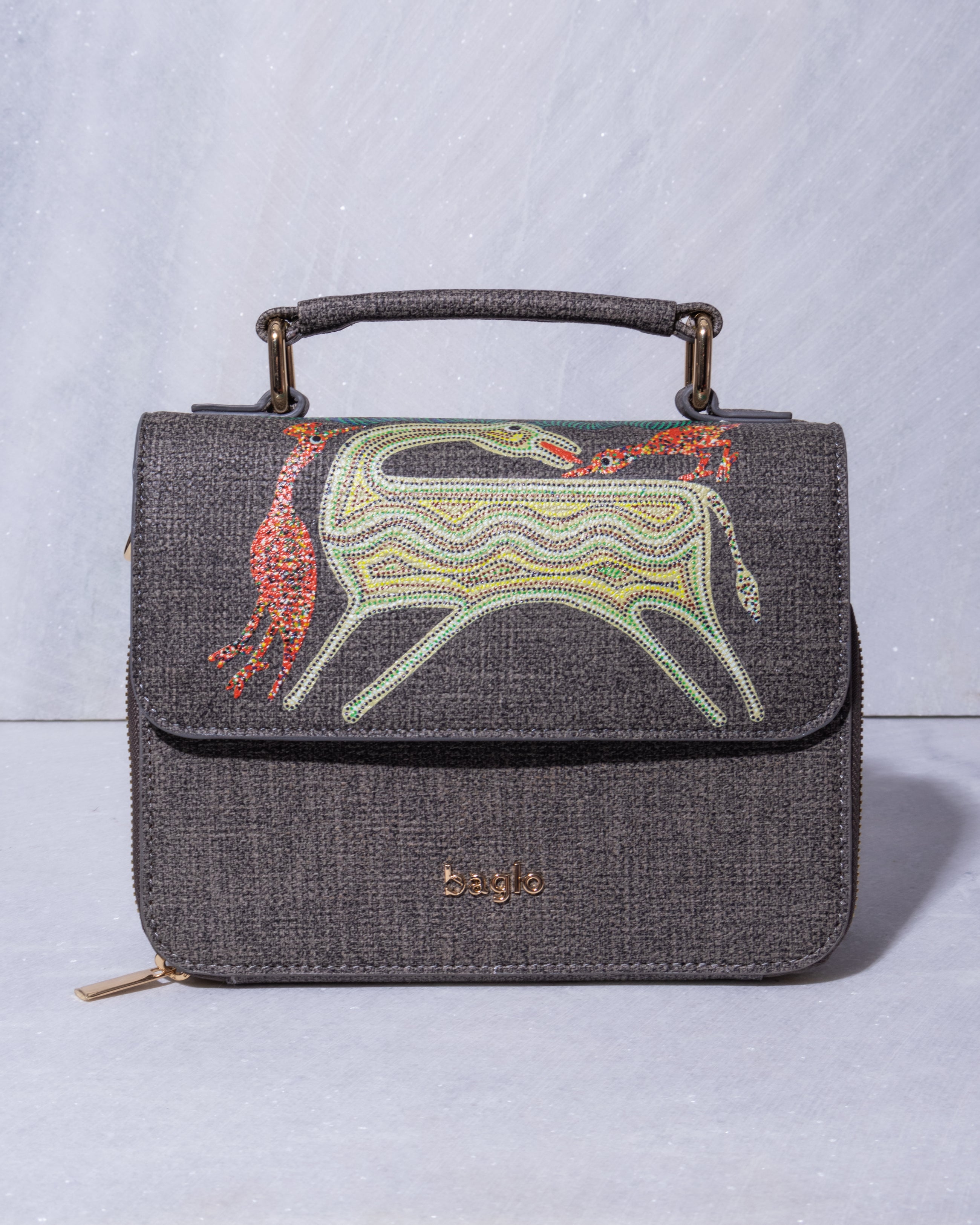 The Hiranmaya Box Sling Bag