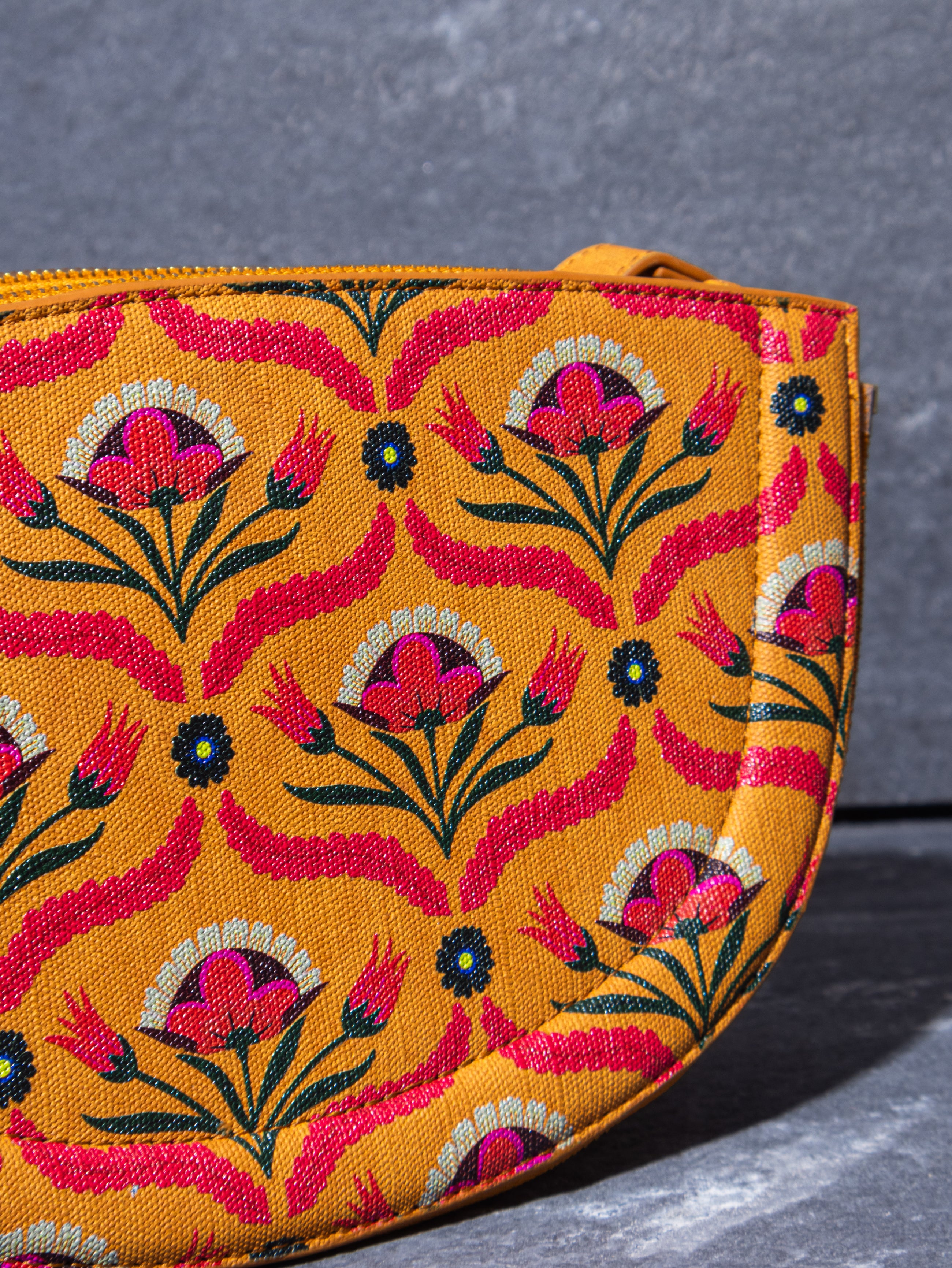 The Bagh Bahar Half Moon Sling Bag