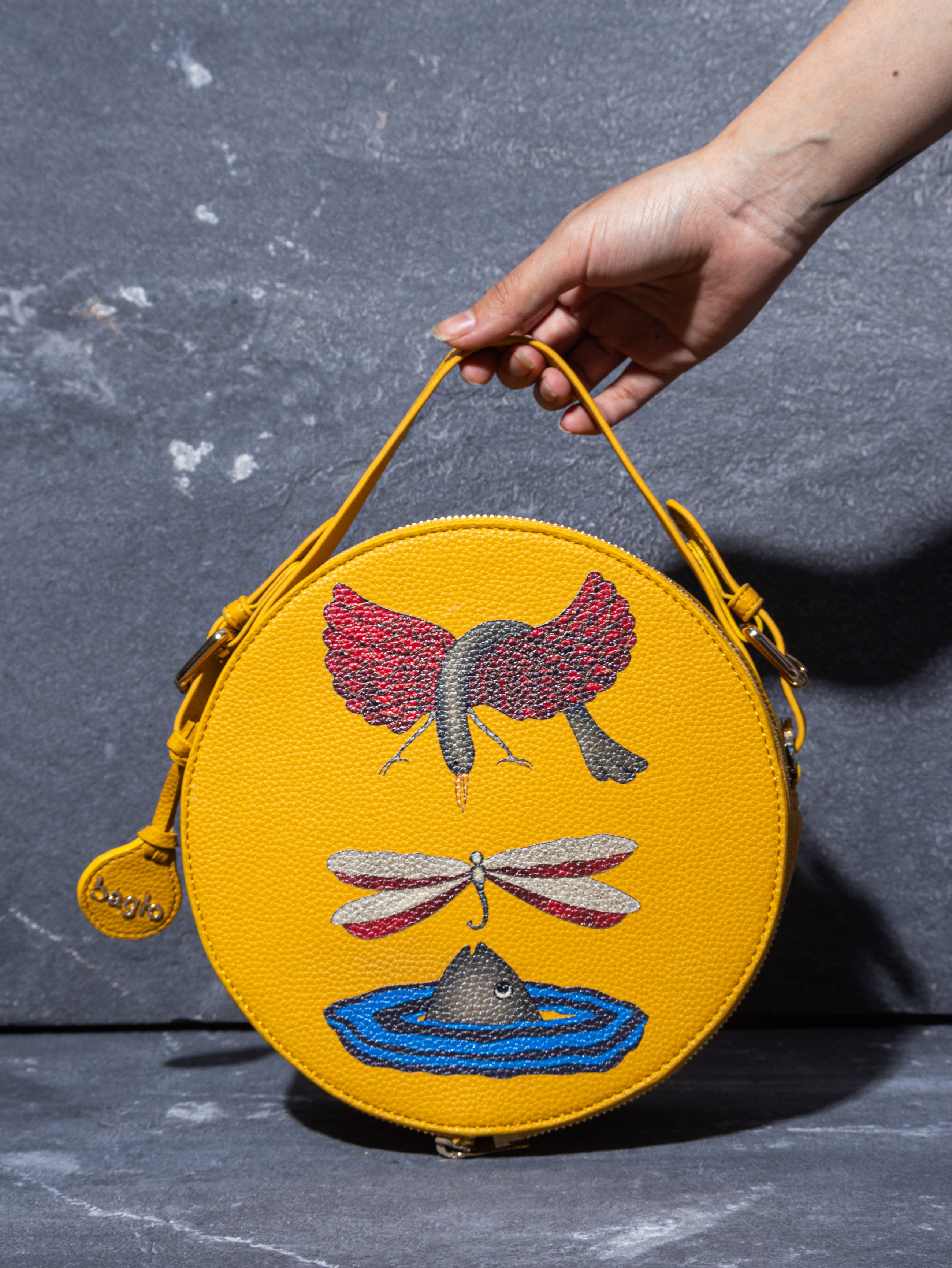 The Sangharsh Round Sling Bag