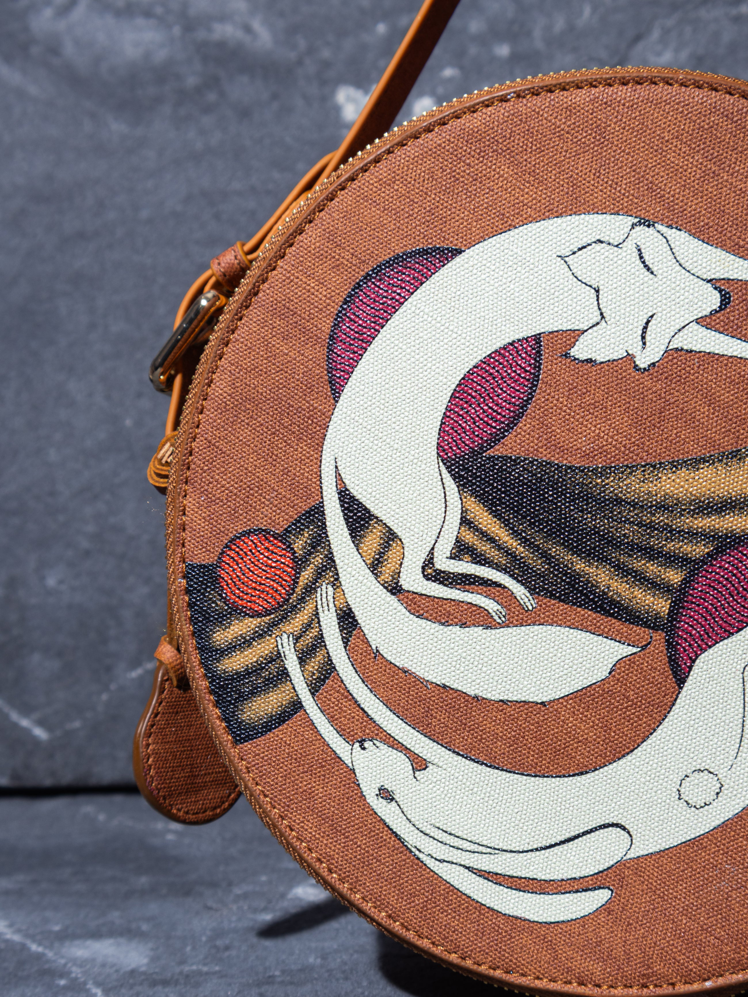 The Chakravyuh Round Sling Bag