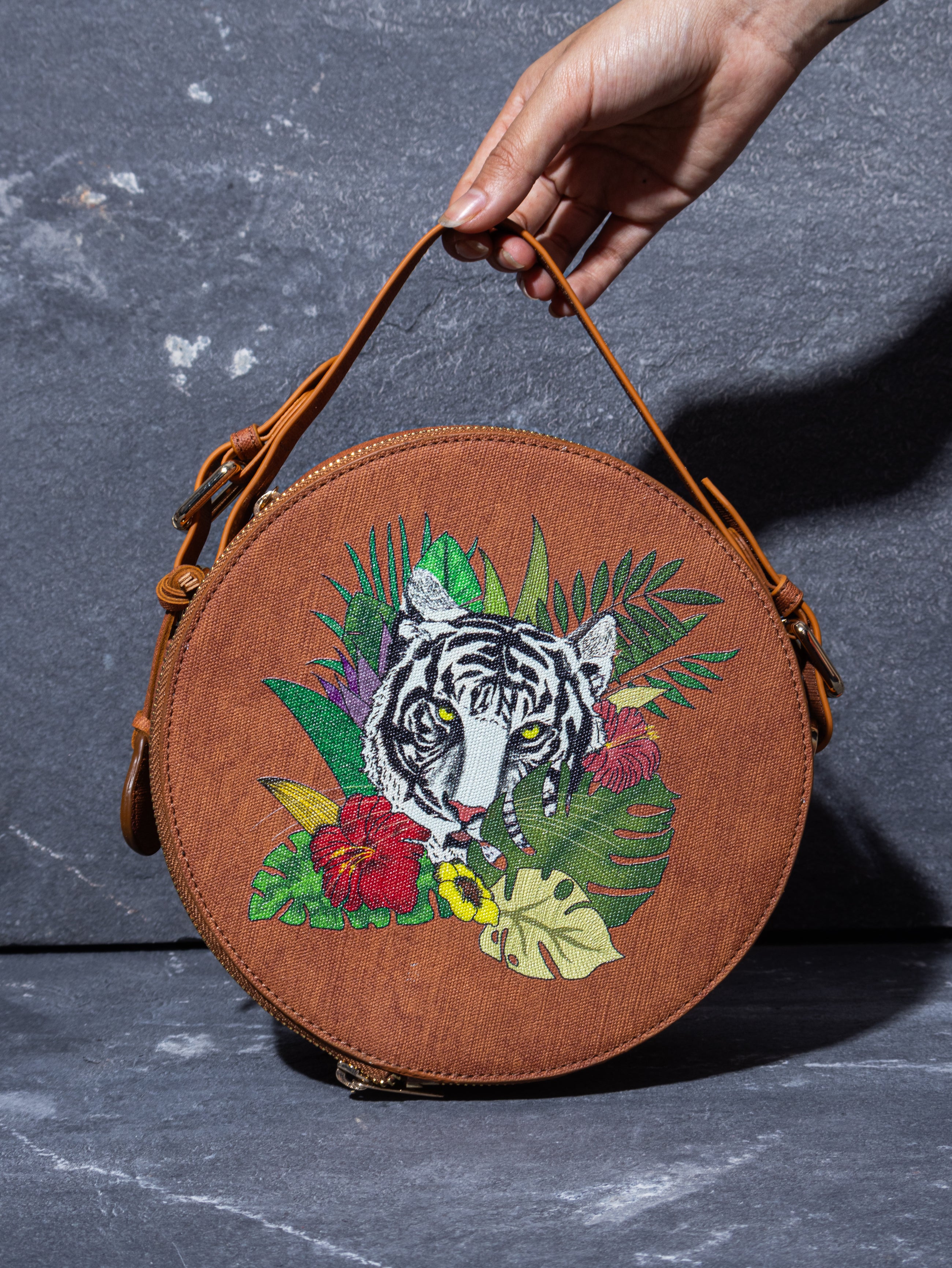 The Ban Bagh Round Sling Bag