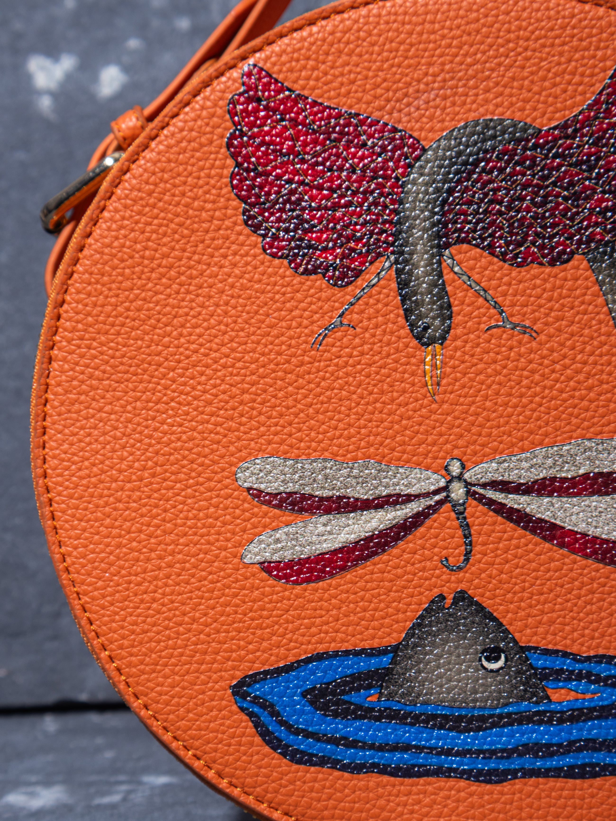The Sangharsh Round Sling Bag