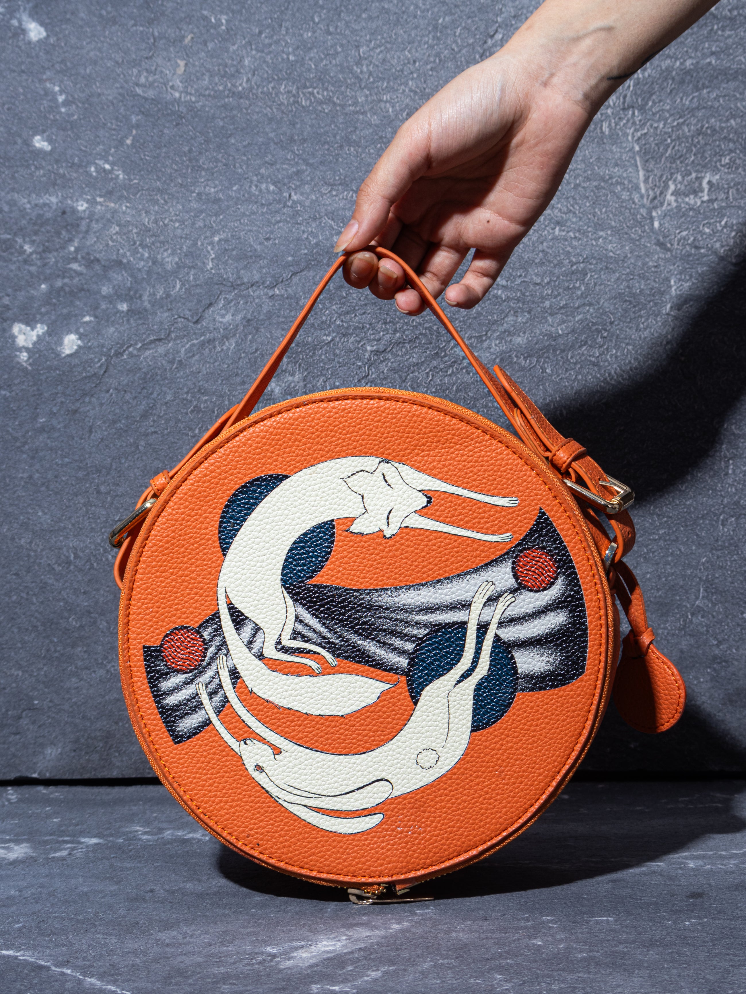 The Chakravyuh Round Sling Bag