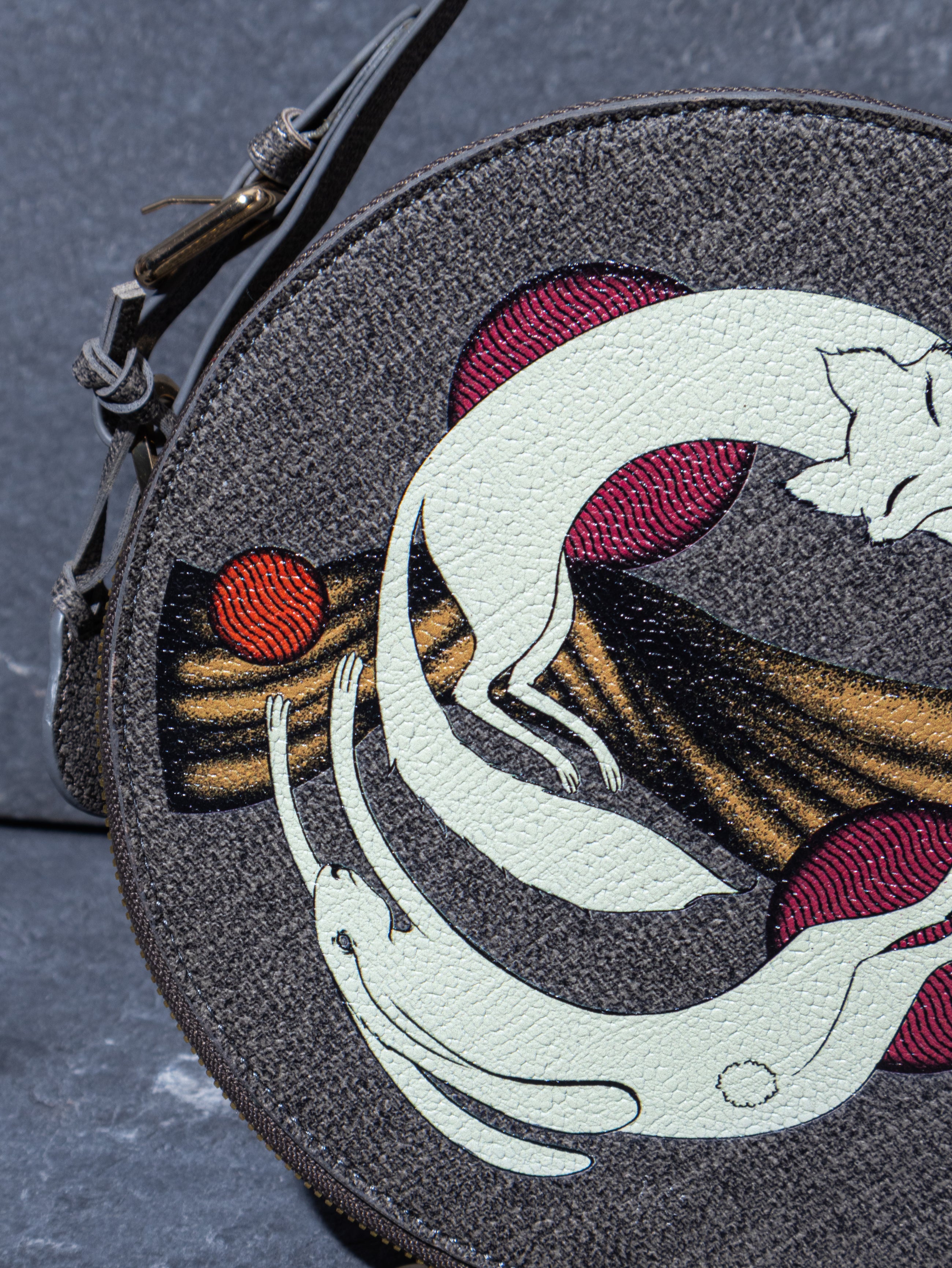 The Chakravyuh Round Sling Bag