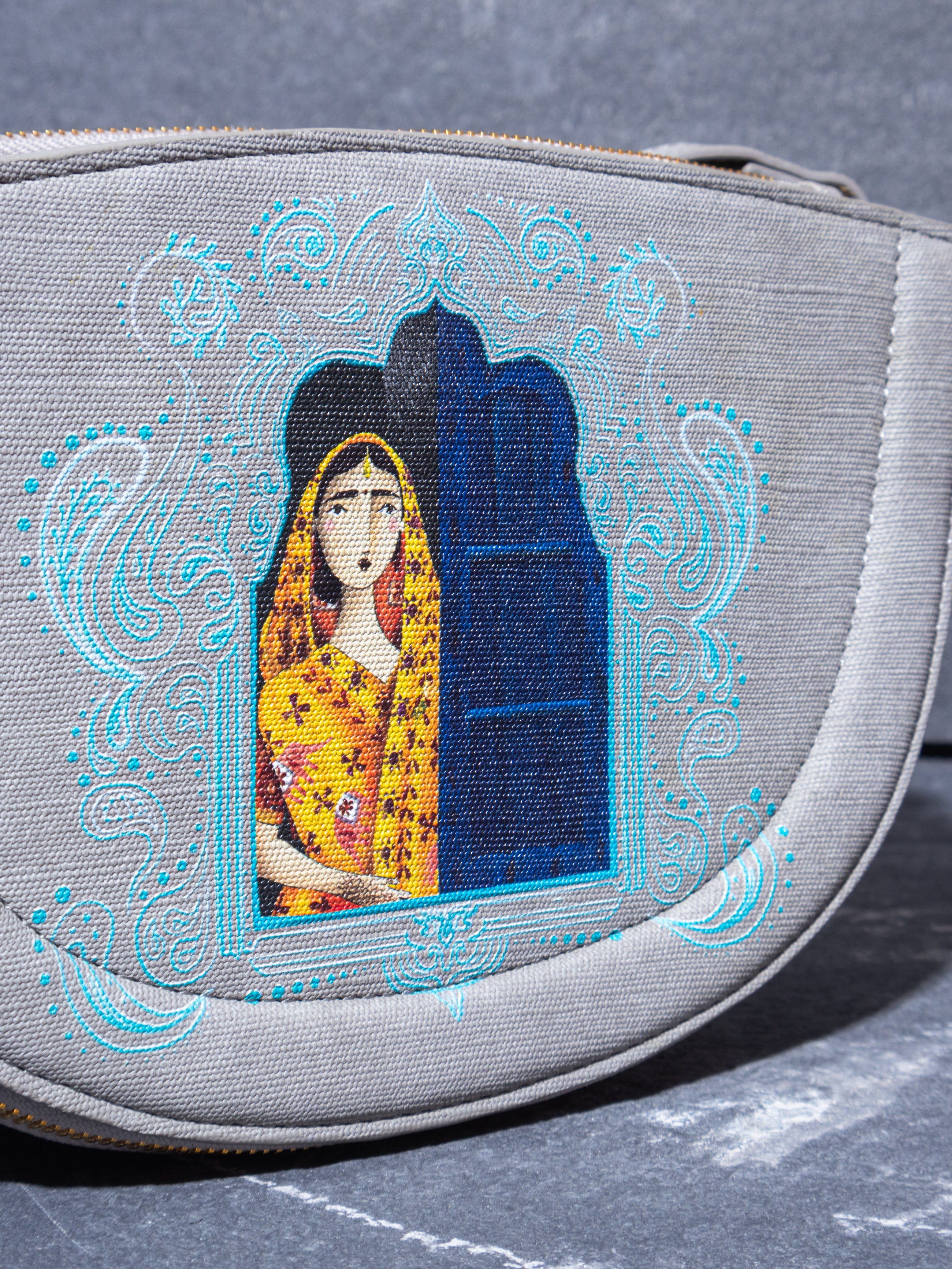 The Aangan Half Moon Sling Bag