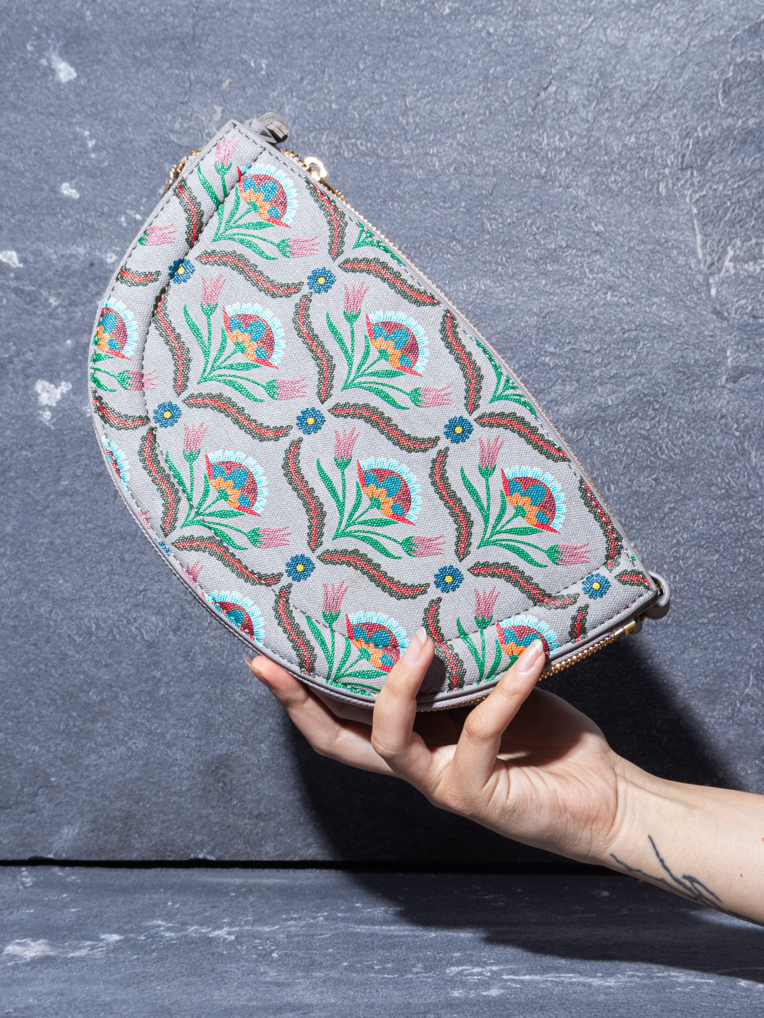 The Bagh Bahar Half Moon Sling Bag