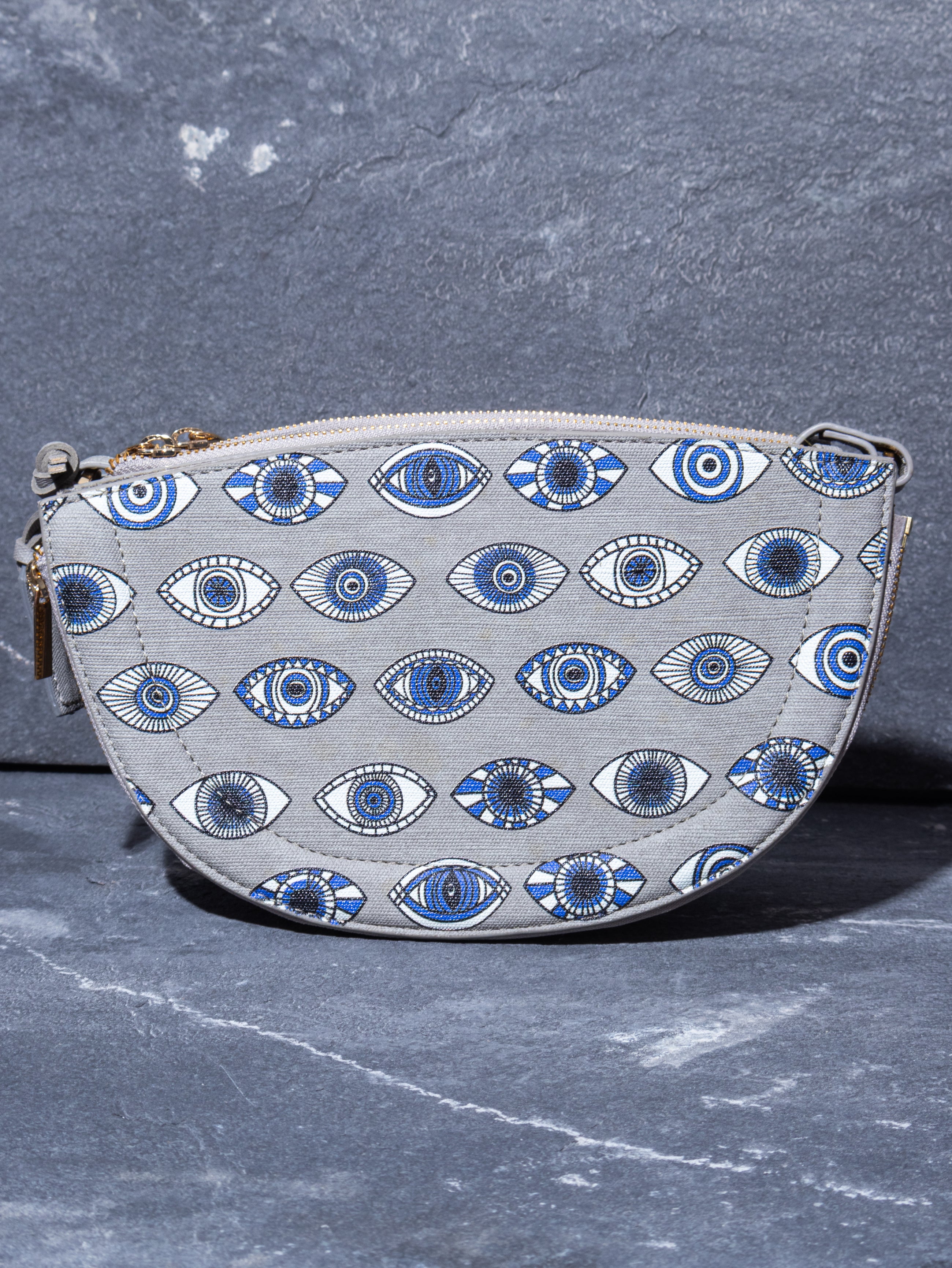 ABSTRACT BUNDLE HALF MOON BAG