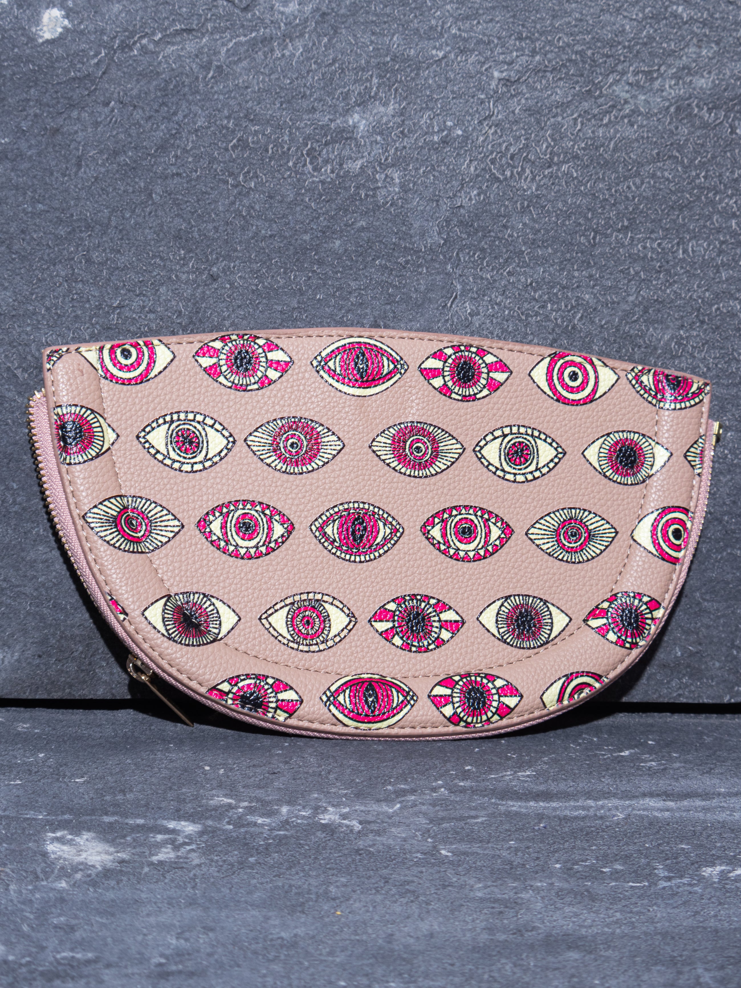 ABSTRACT BUNDLE HALF MOON BAG