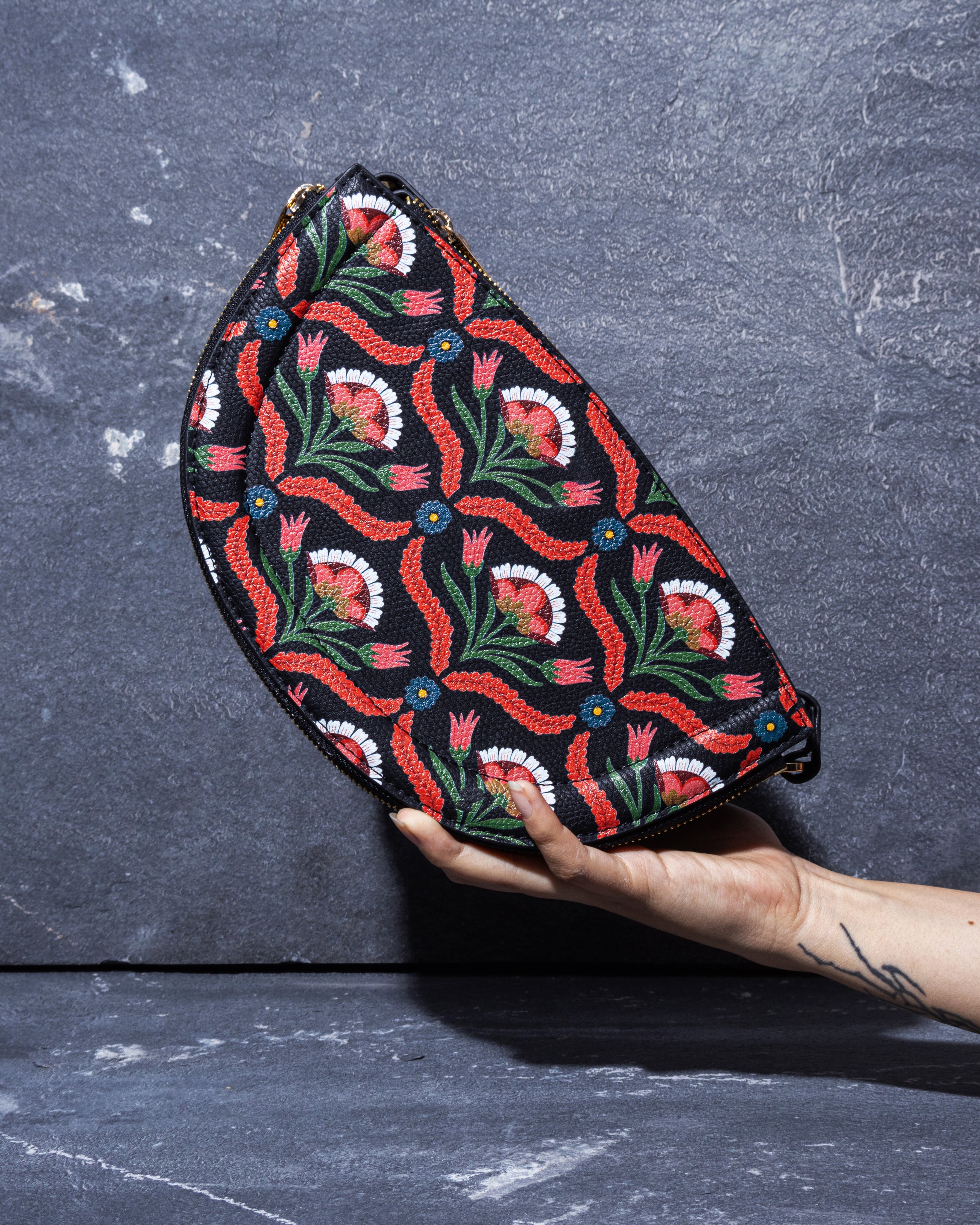 The Bagh Bahar Half Moon Sling Bag