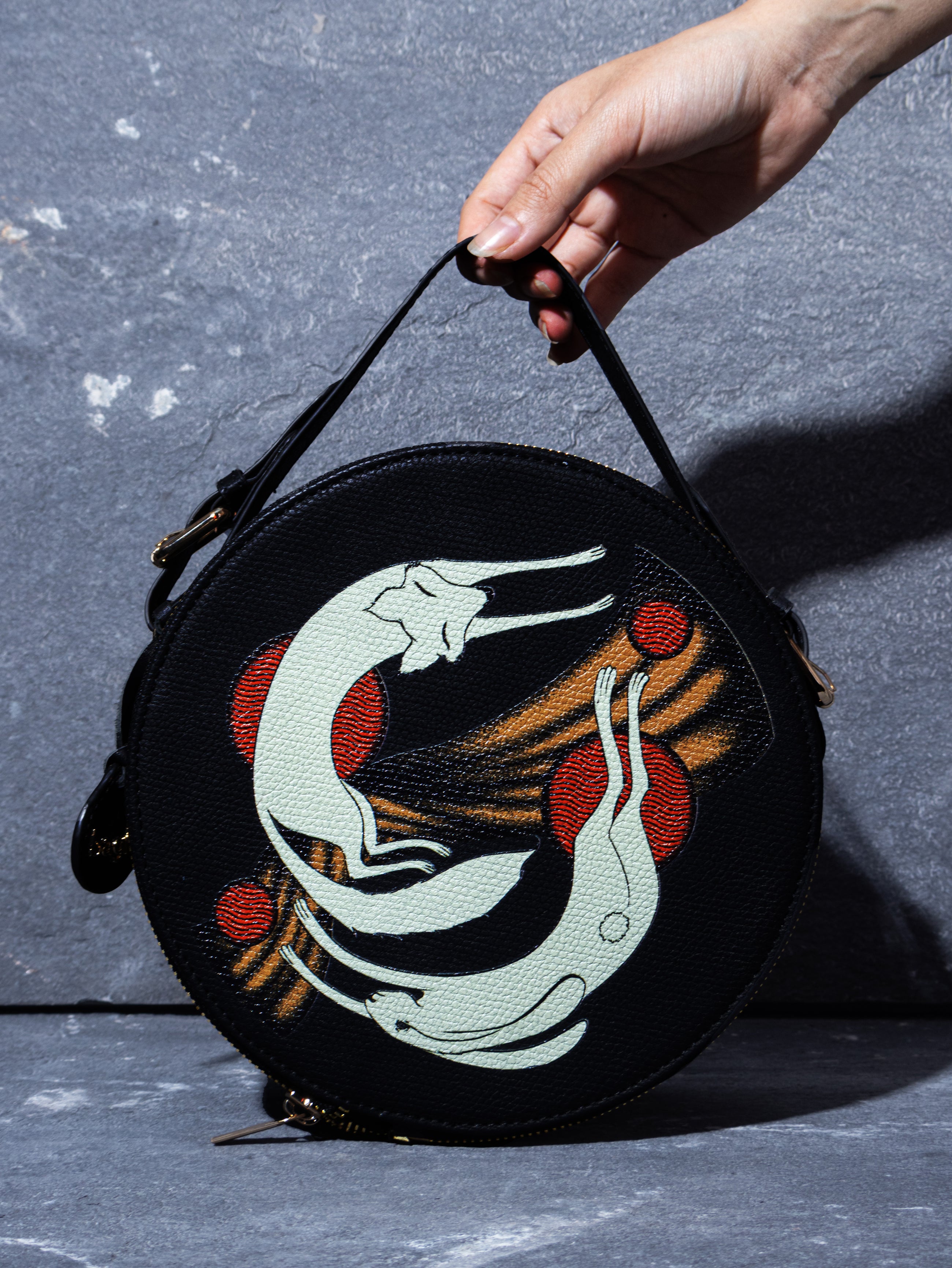 The Chakravyuh Round Sling Bag