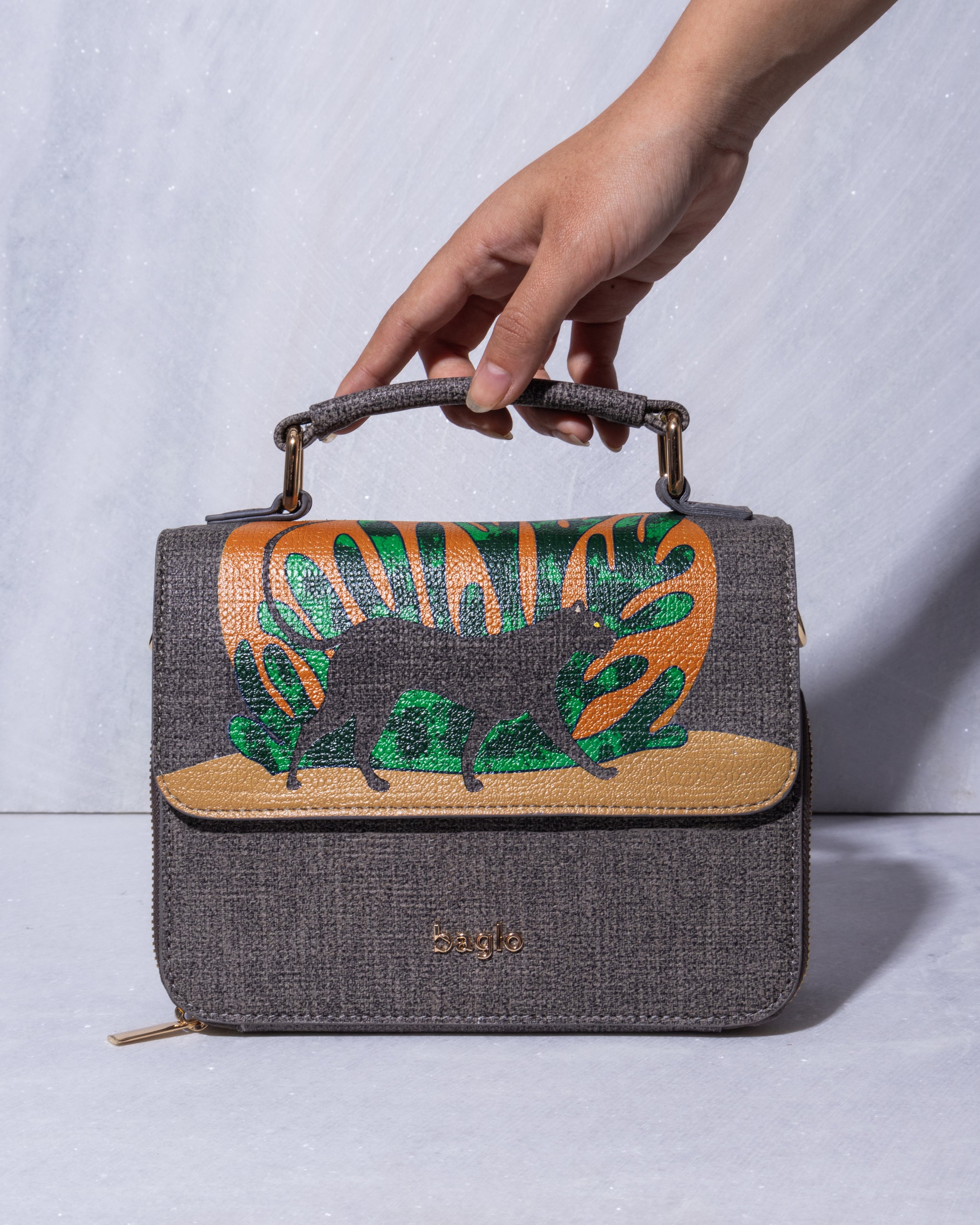 The Panther Pachali Box Sling Bag