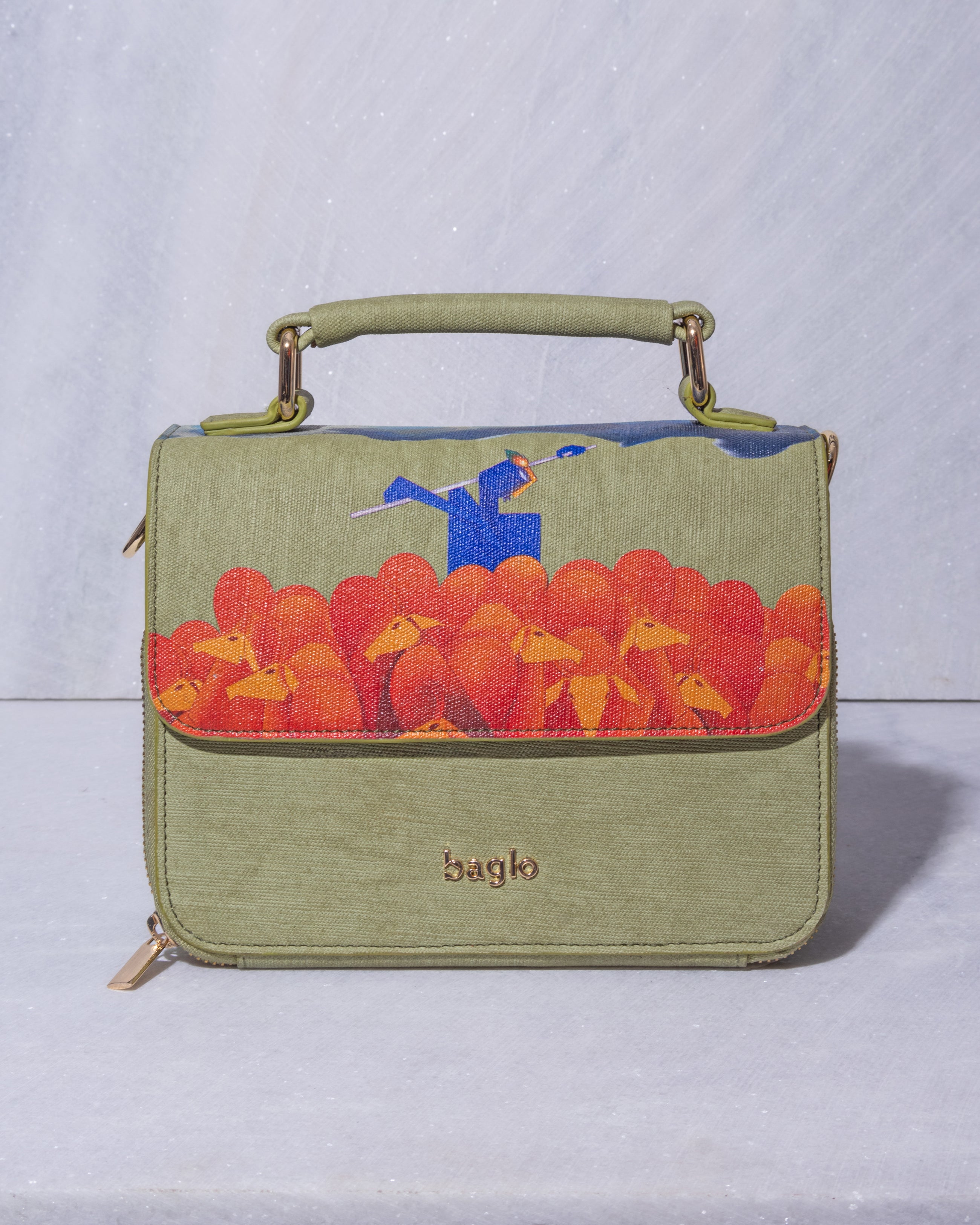 The Gokul Dhvani Box Sling Bag