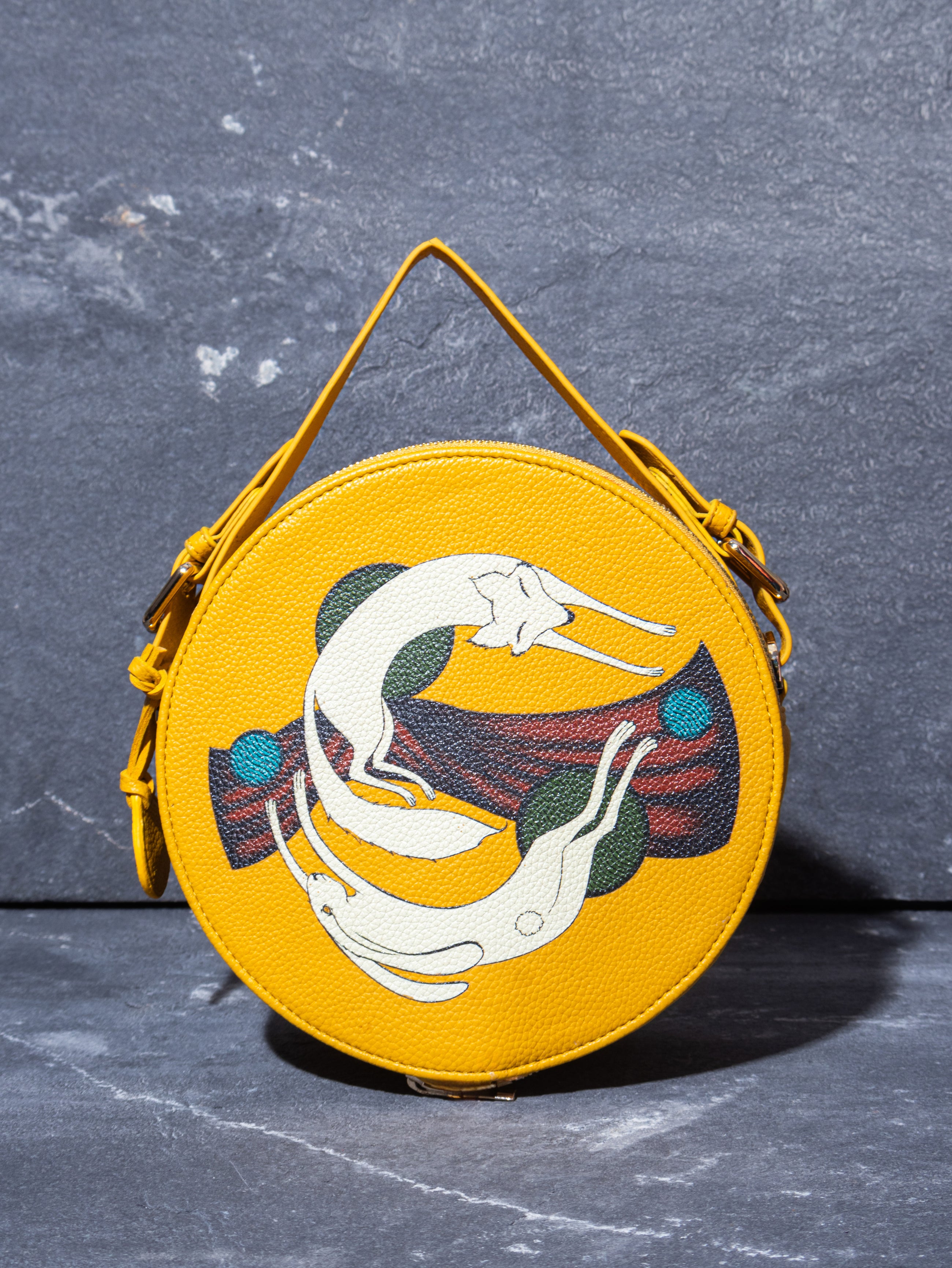 The Chakravyuh Round Sling Bag