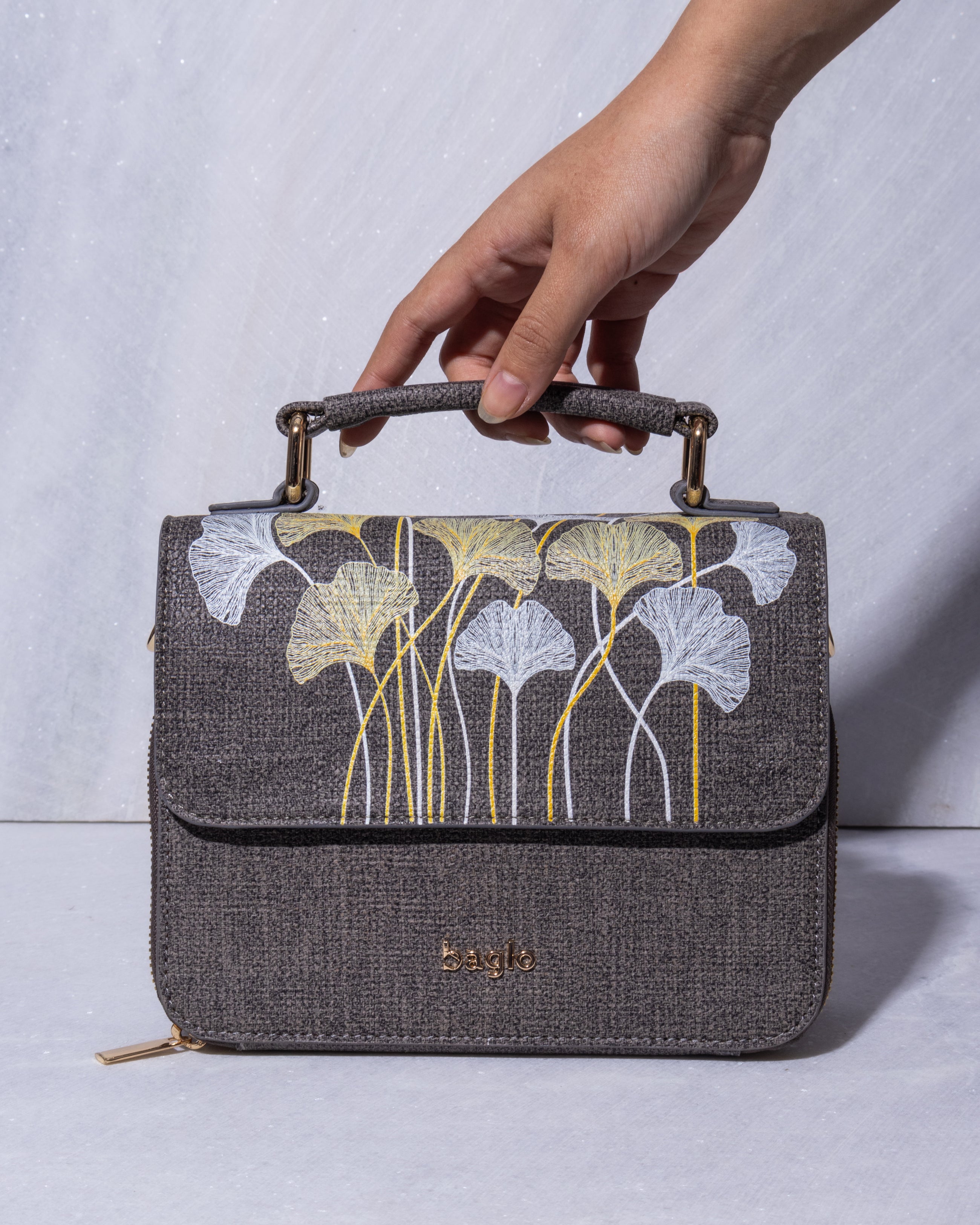 The Gingko Box Sling Bag