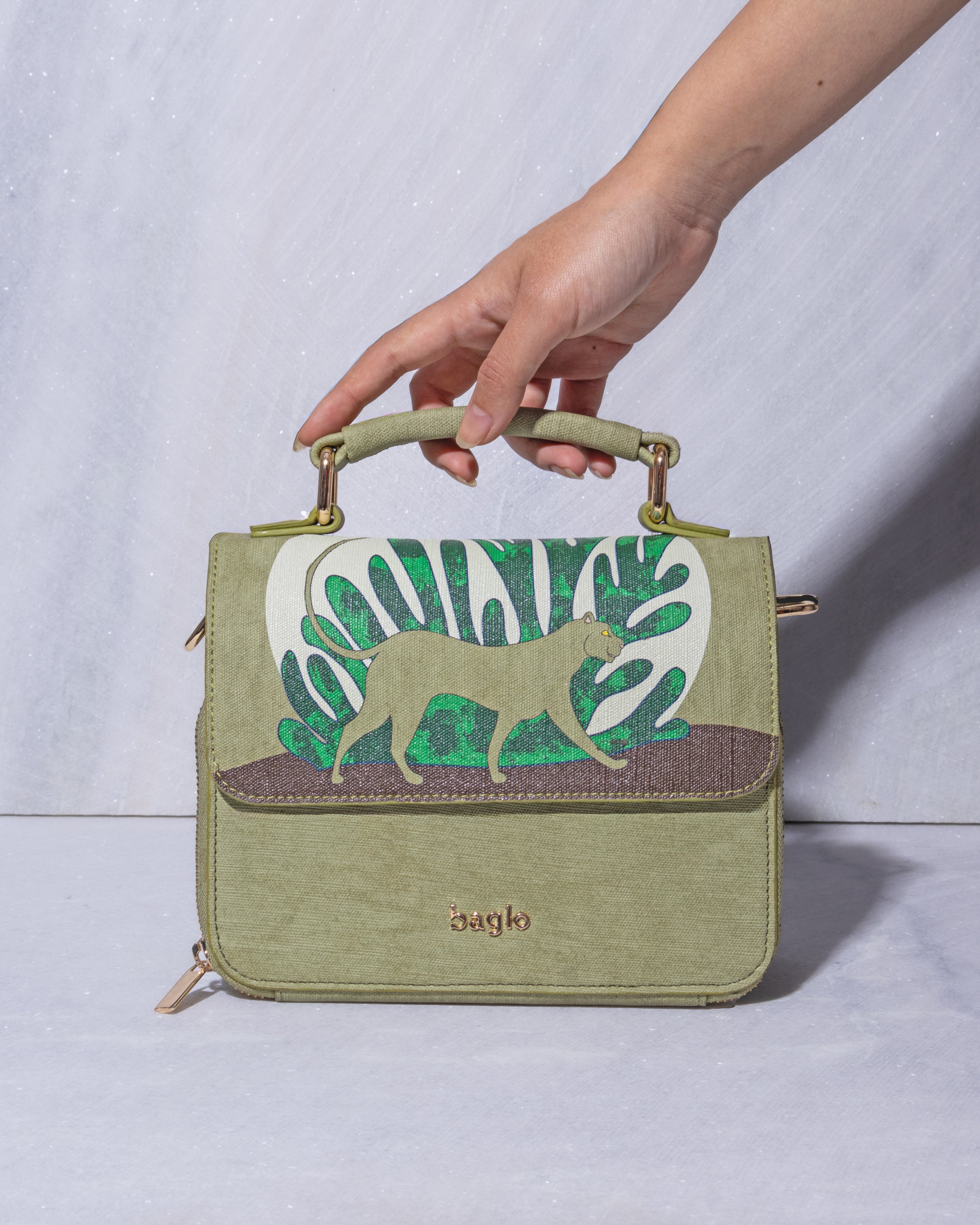 The Panther Pachali Box Sling Bag