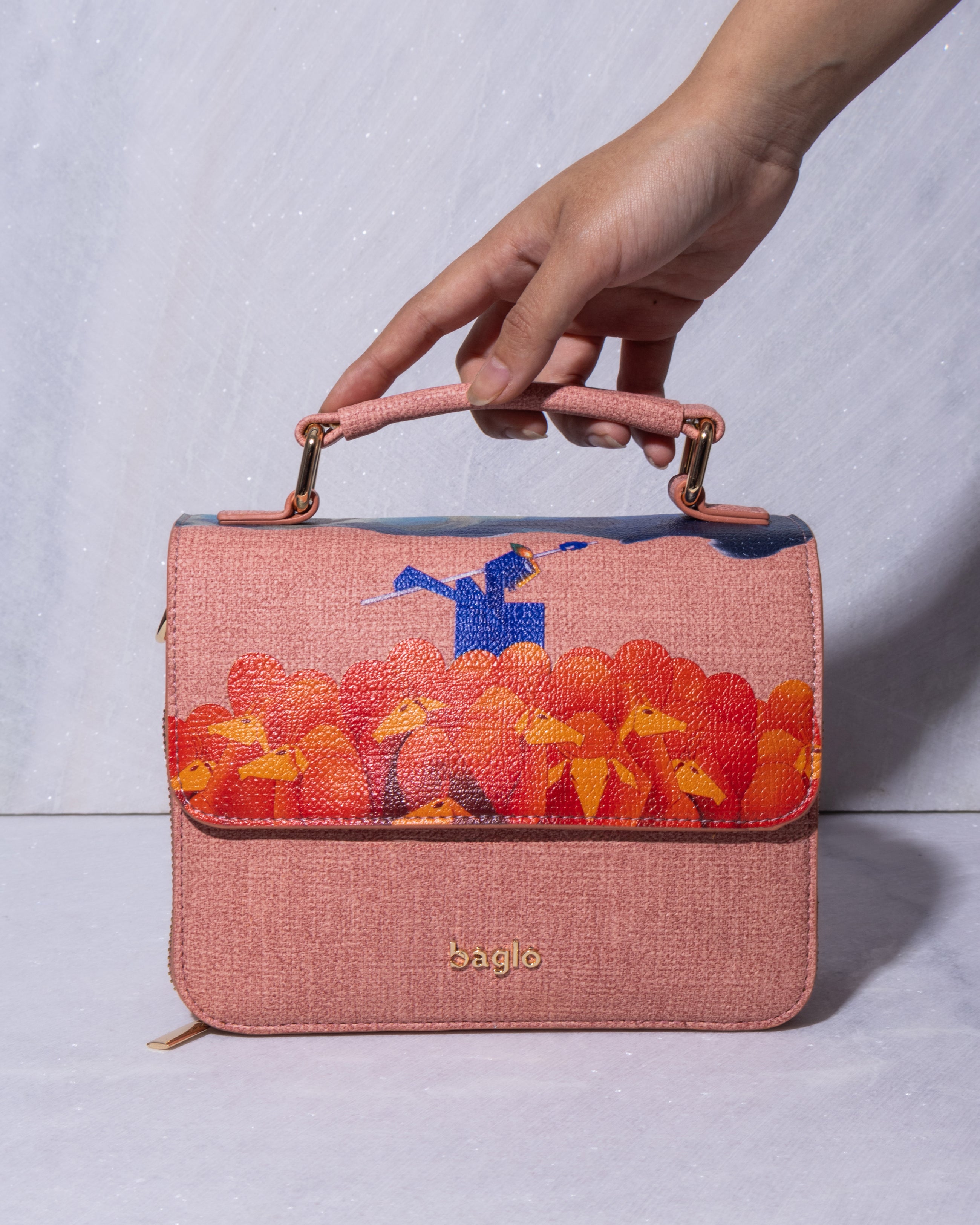 The Gokul Dhvani Box Sling Bag