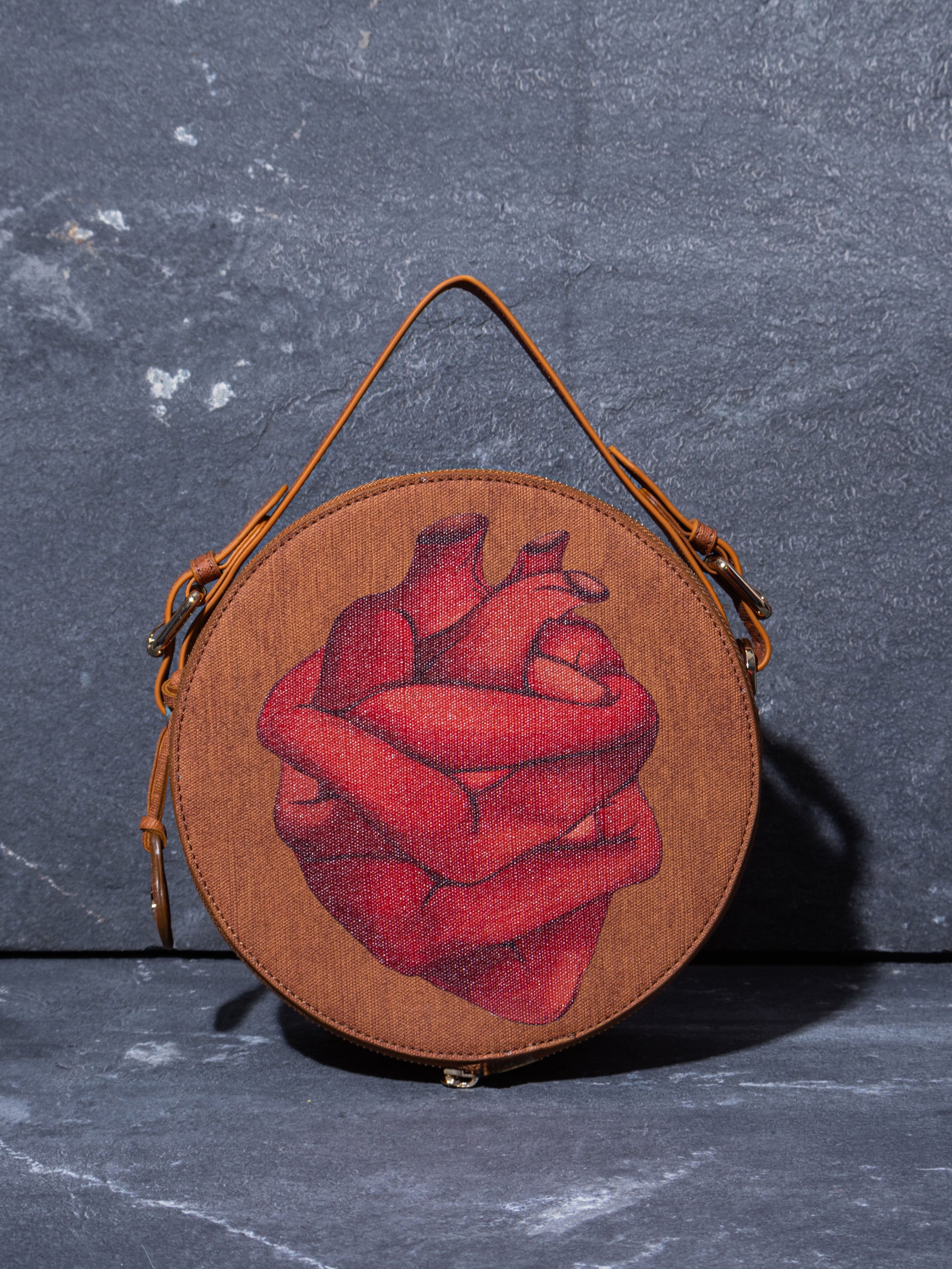 ABSTRACT BUNDLE ROUND BAG