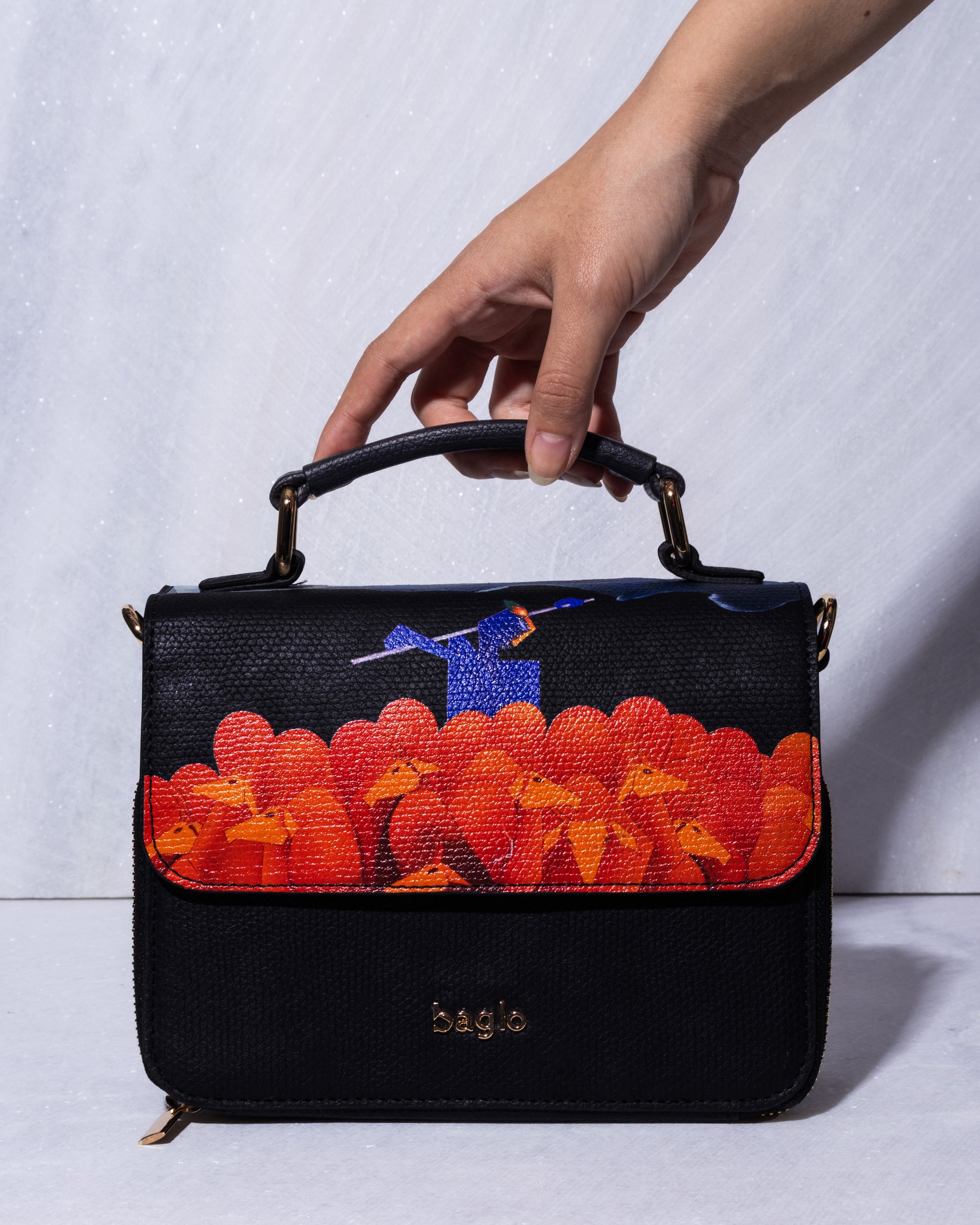 The Gokul Dhvani Box Sling Bag