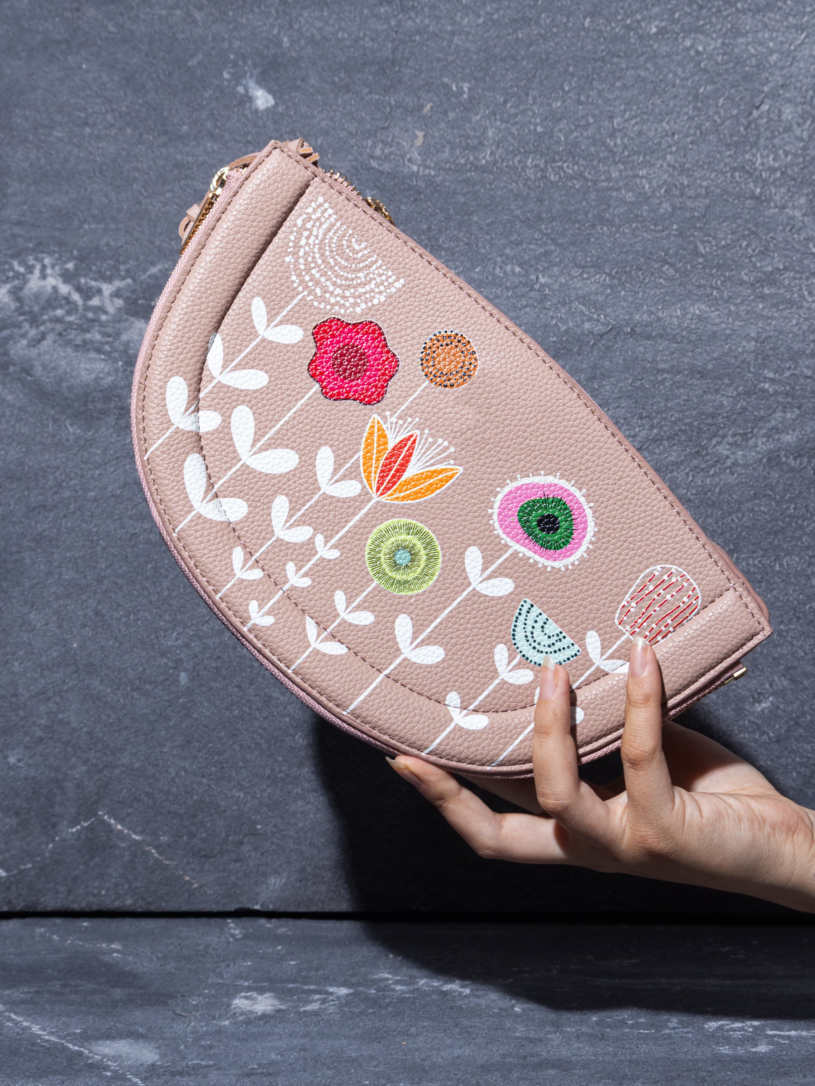 The Vana Half Moon Sling Bag