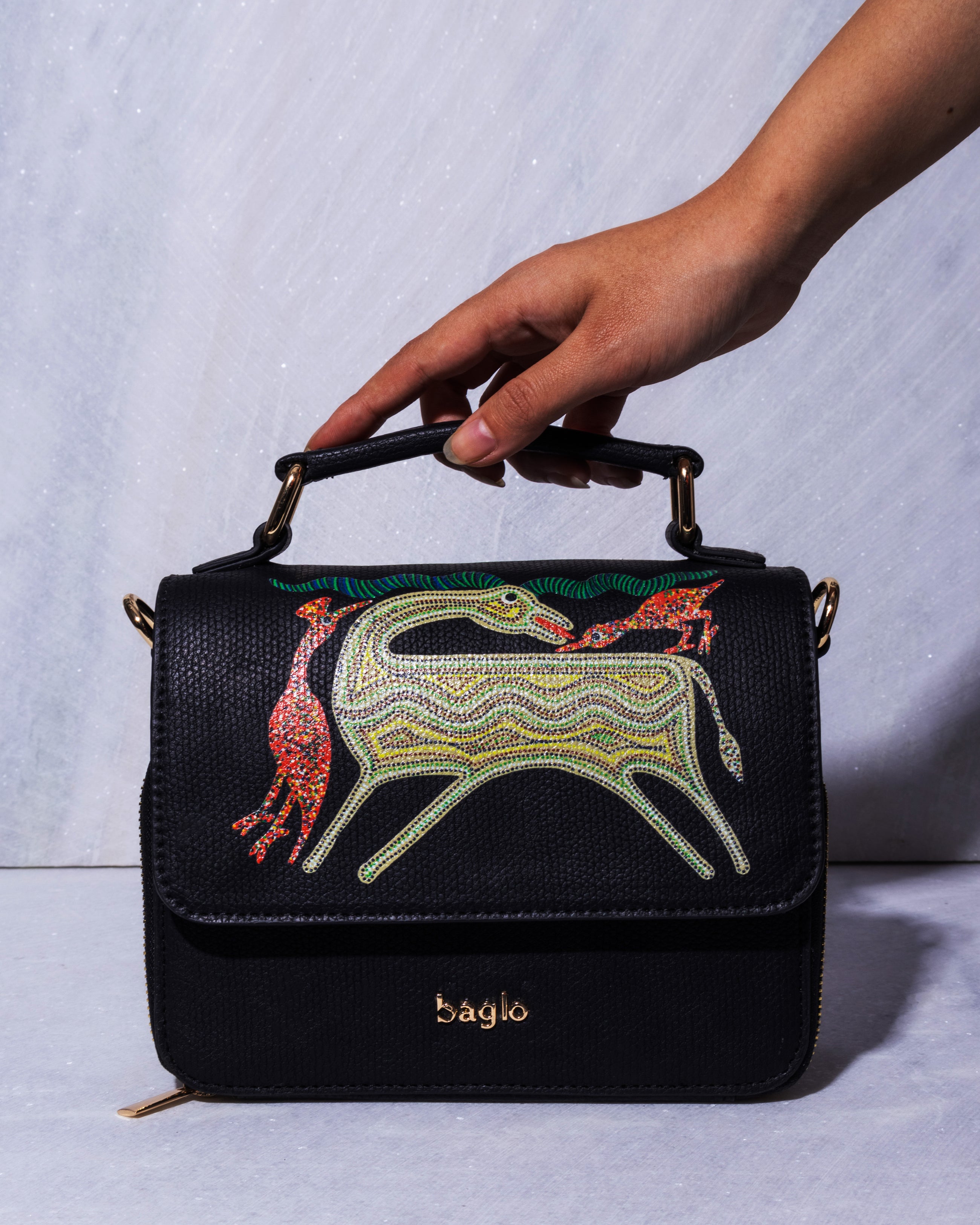 The Hiranmaya Box Sling Bag