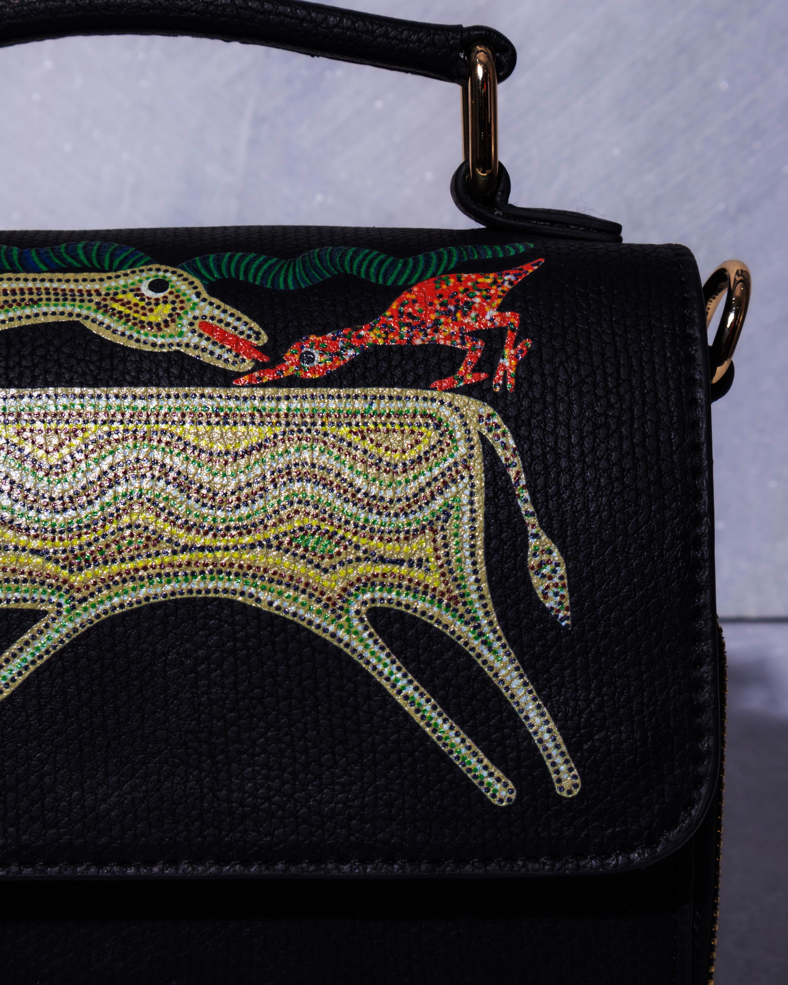 The Hiranmaya Box Sling Bag