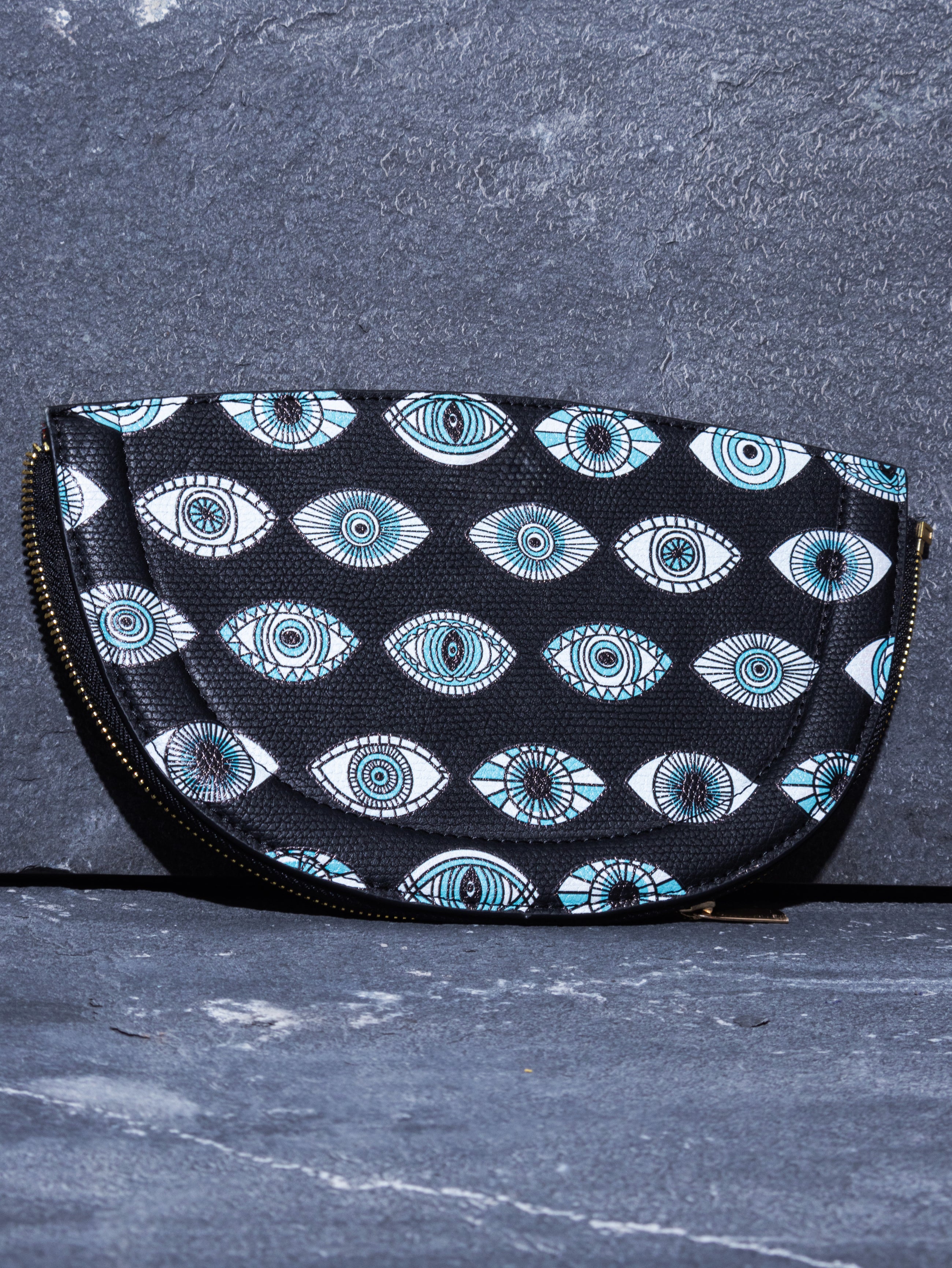 ABSTRACT BUNDLE HALF MOON BAG