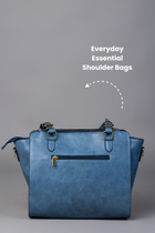 कला Charcoal Grey (Line Art Face) Everyday Essential Shoulder Bag