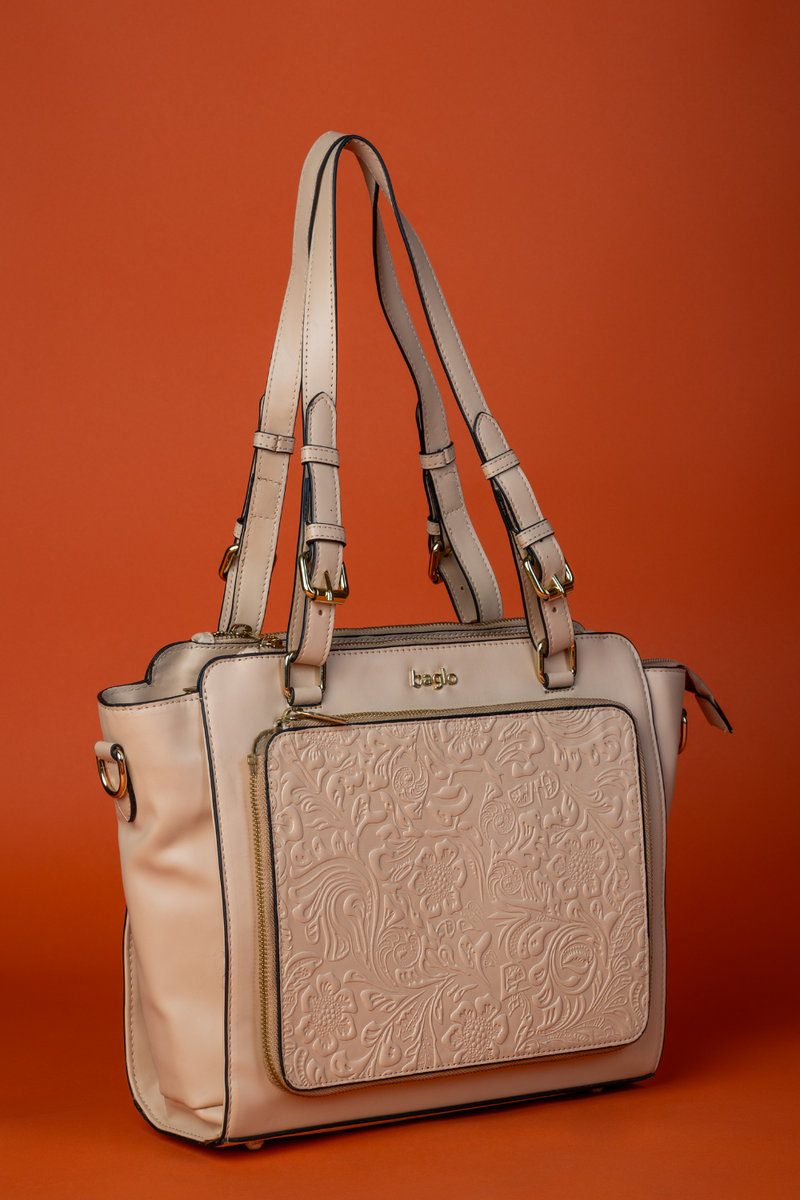 कला Beige (Contemporary Calves) Everyday Essential Shoulder Bag (PRE ORDER)