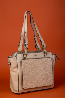 कला Beige (Contemporary Krishna) Everyday Essential Shoulder Bag (PRE ORDER)
