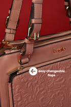 CHAMPAGNE CALVES CHANGEABLE FLAPS (Does not include bag)