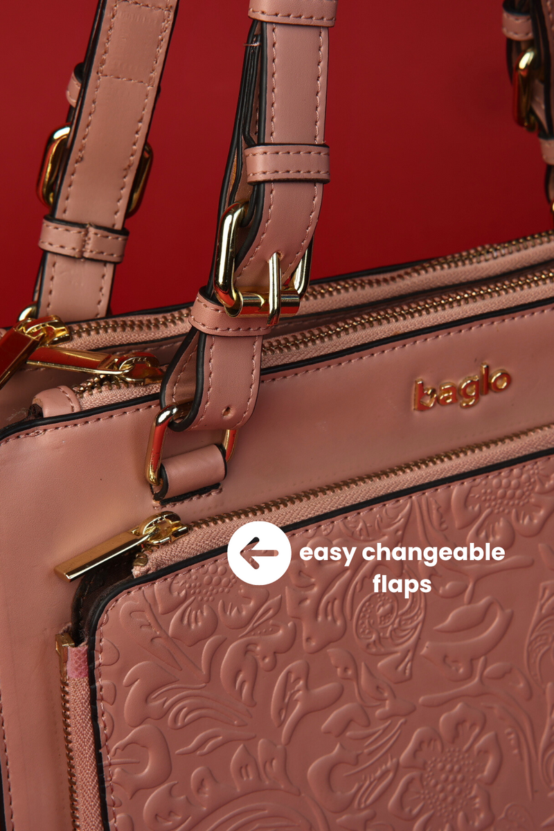 CHAMPAGNE CALVES CHANGEABLE FLAPS (Does not include bag)