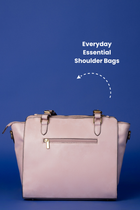 कला Snow Pink (Madhubani Radha) Everyday Essential Shoulder Bag (PRE ORDER)