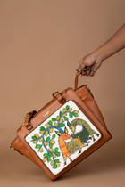 कला Tan (Gondh Deer) Everyday Essential Shoulder Bag