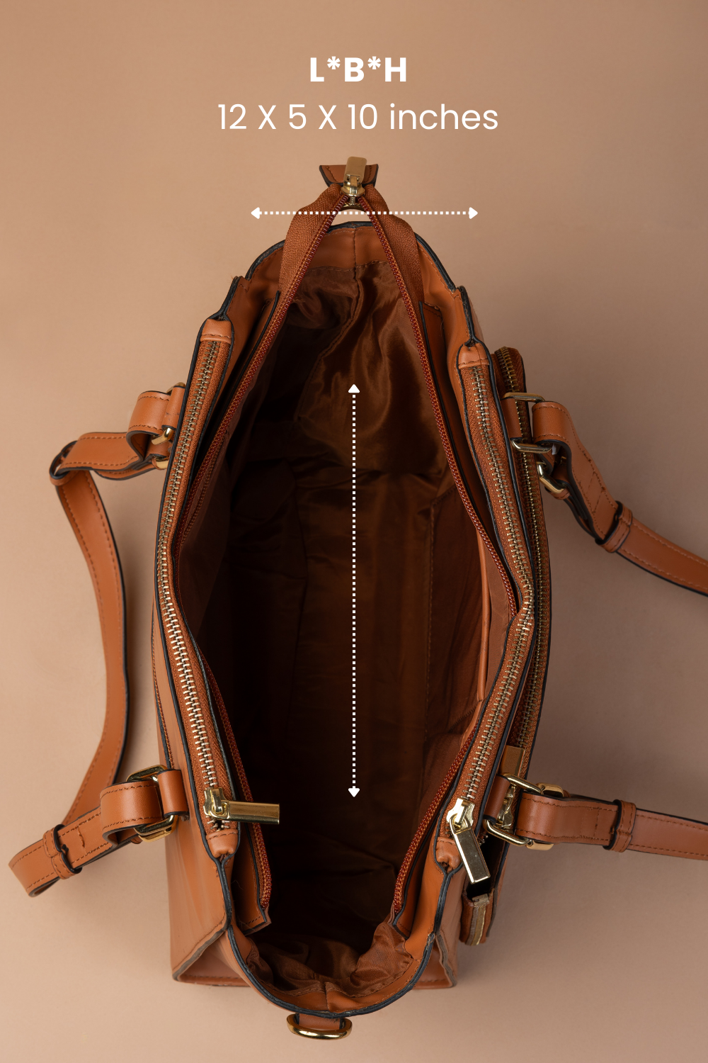 कला Tan (Gondh Deer) Everyday Essential Shoulder Bag
