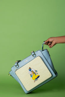 कला Powder Blue (Contemporary Natwar) Everyday Essential Shoulder Bag