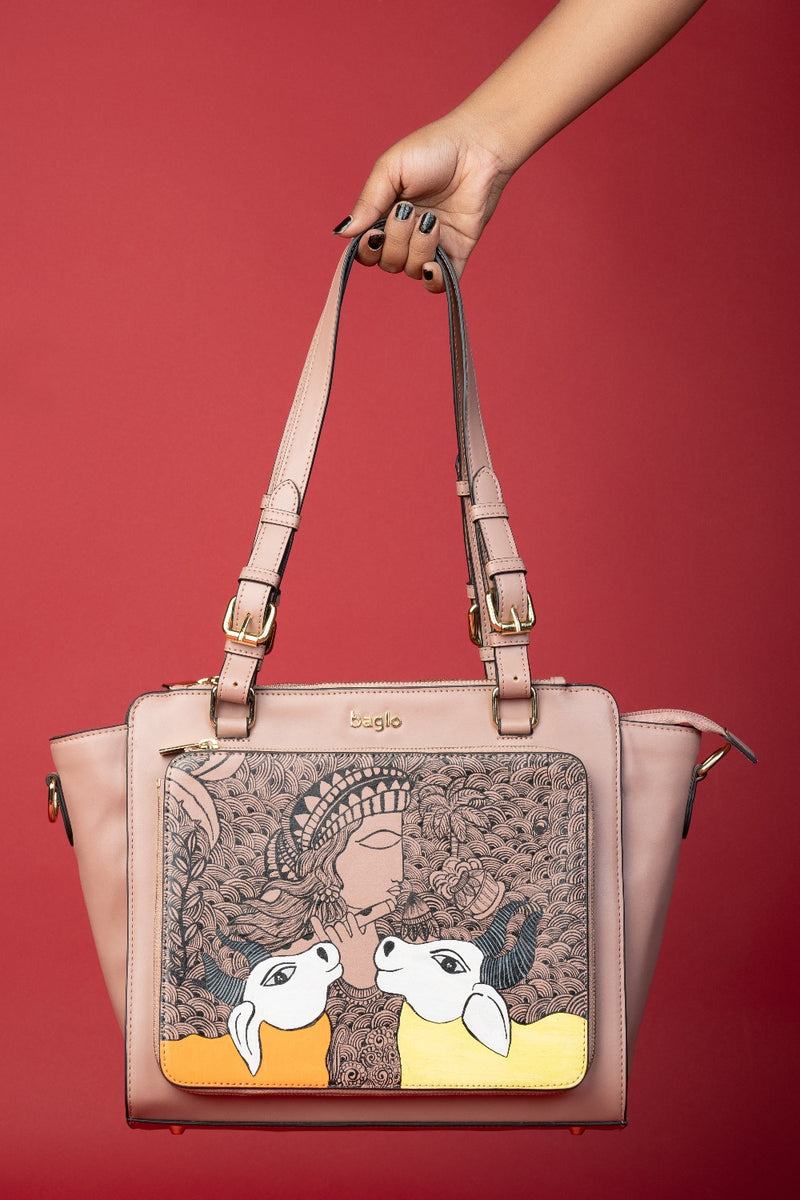 CHAMPAGNE CALVES CHANGEABLE FLAPS (Does not include bag)