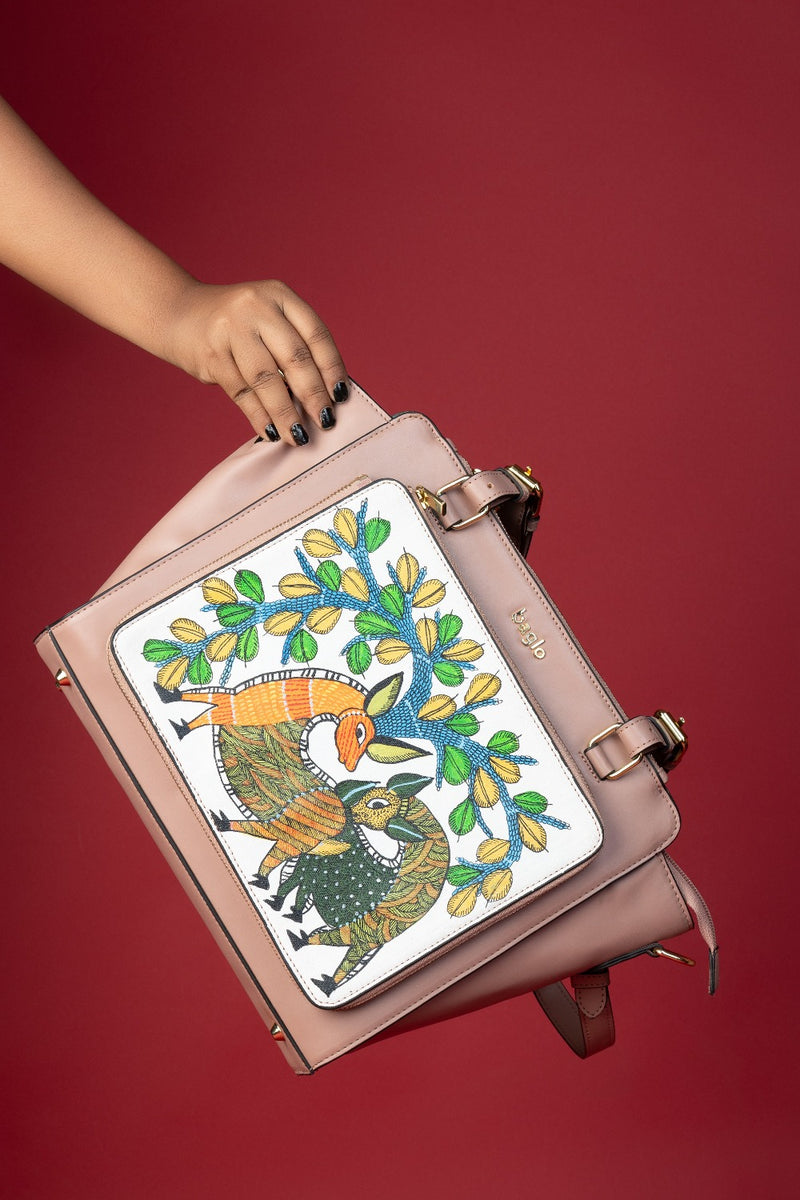 CHAMPAGNE GONDH DEER CHANGEABLE FLAPS (Does not include bag)