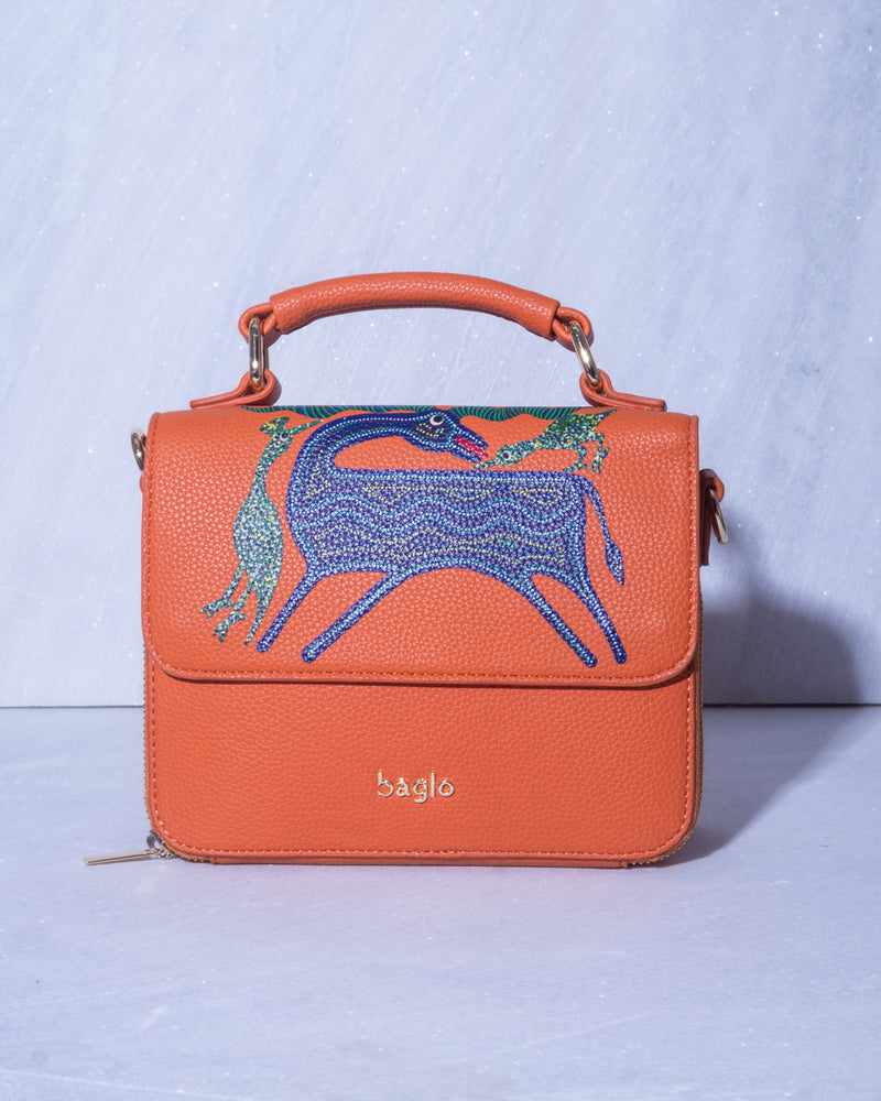 The Hiranmaya Box Sling Bag