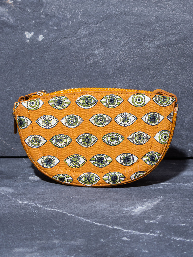 ABSTRACT BUNDLE HALF MOON BAG