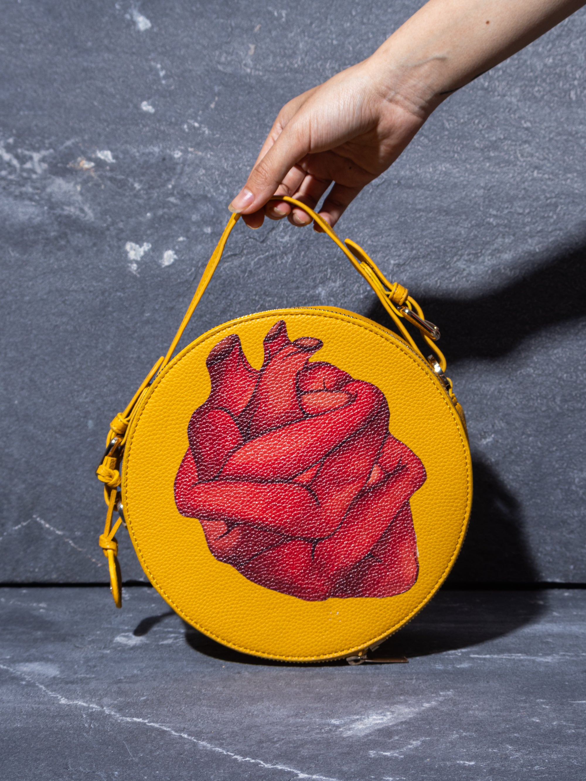 The Bahuhasta Round Sling Bag