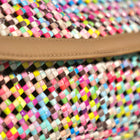 BUNASAA Hand-Woven Clutch Bag - Beige