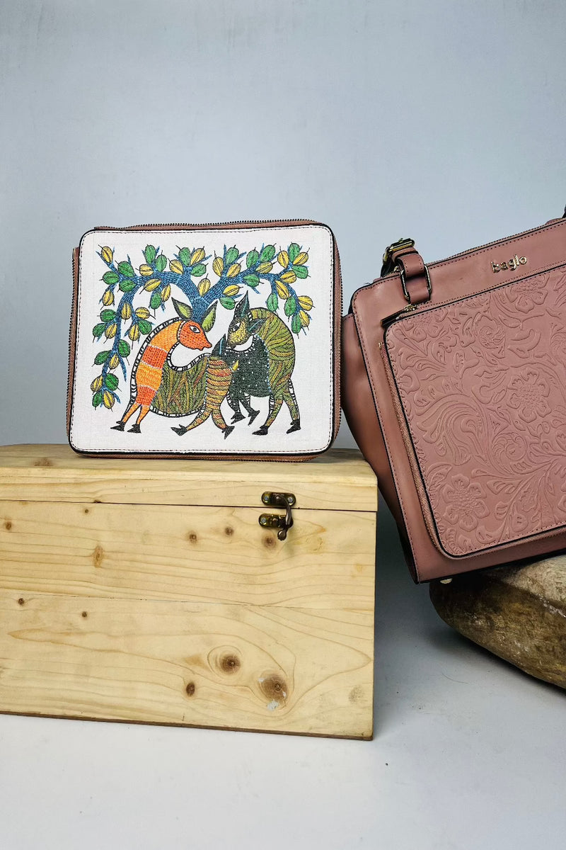 CHAMPAGNE GONDH DEER CHANGEABLE FLAPS (Does not include bag)