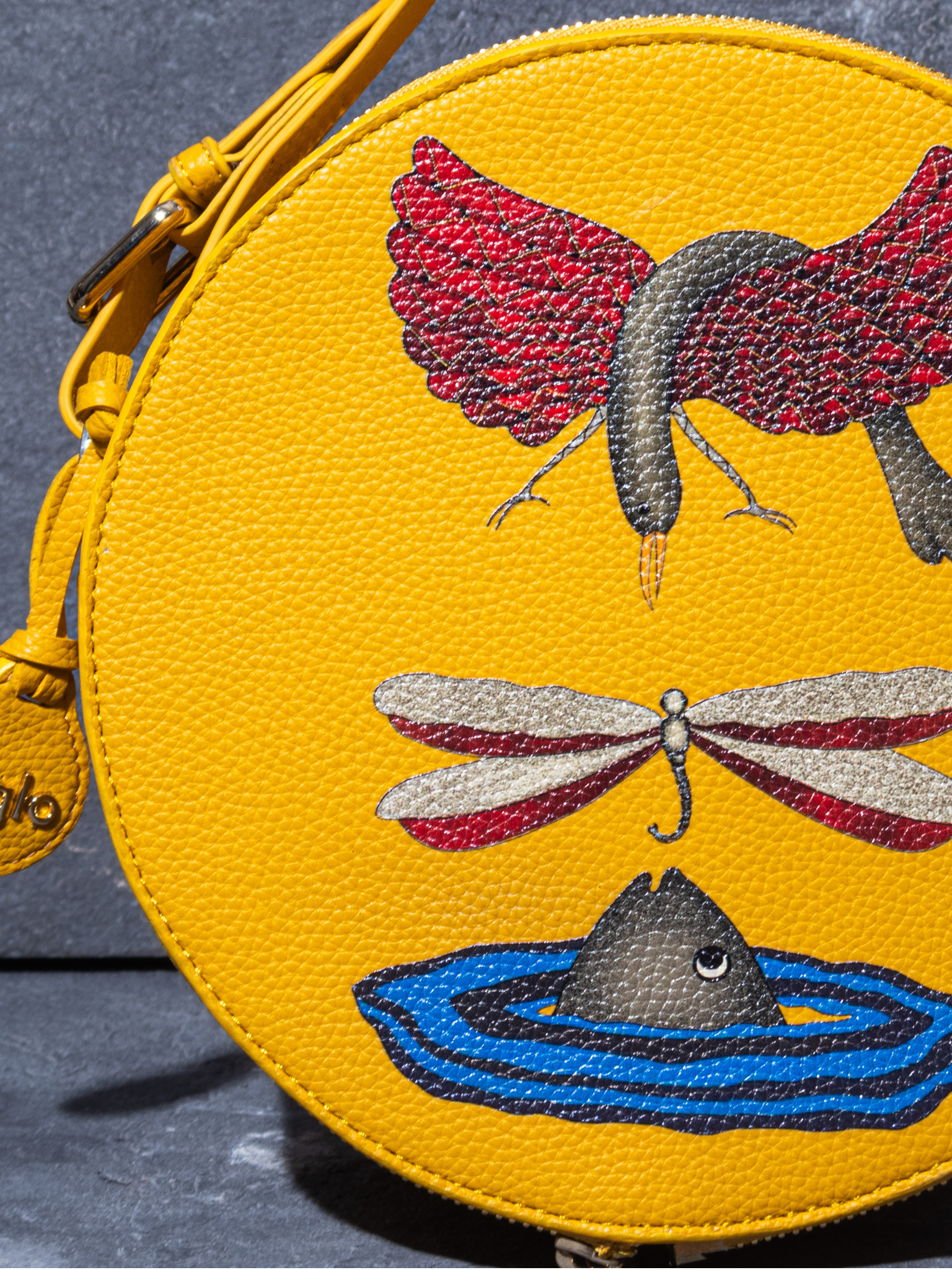 The Sangharsh Round Sling Bag