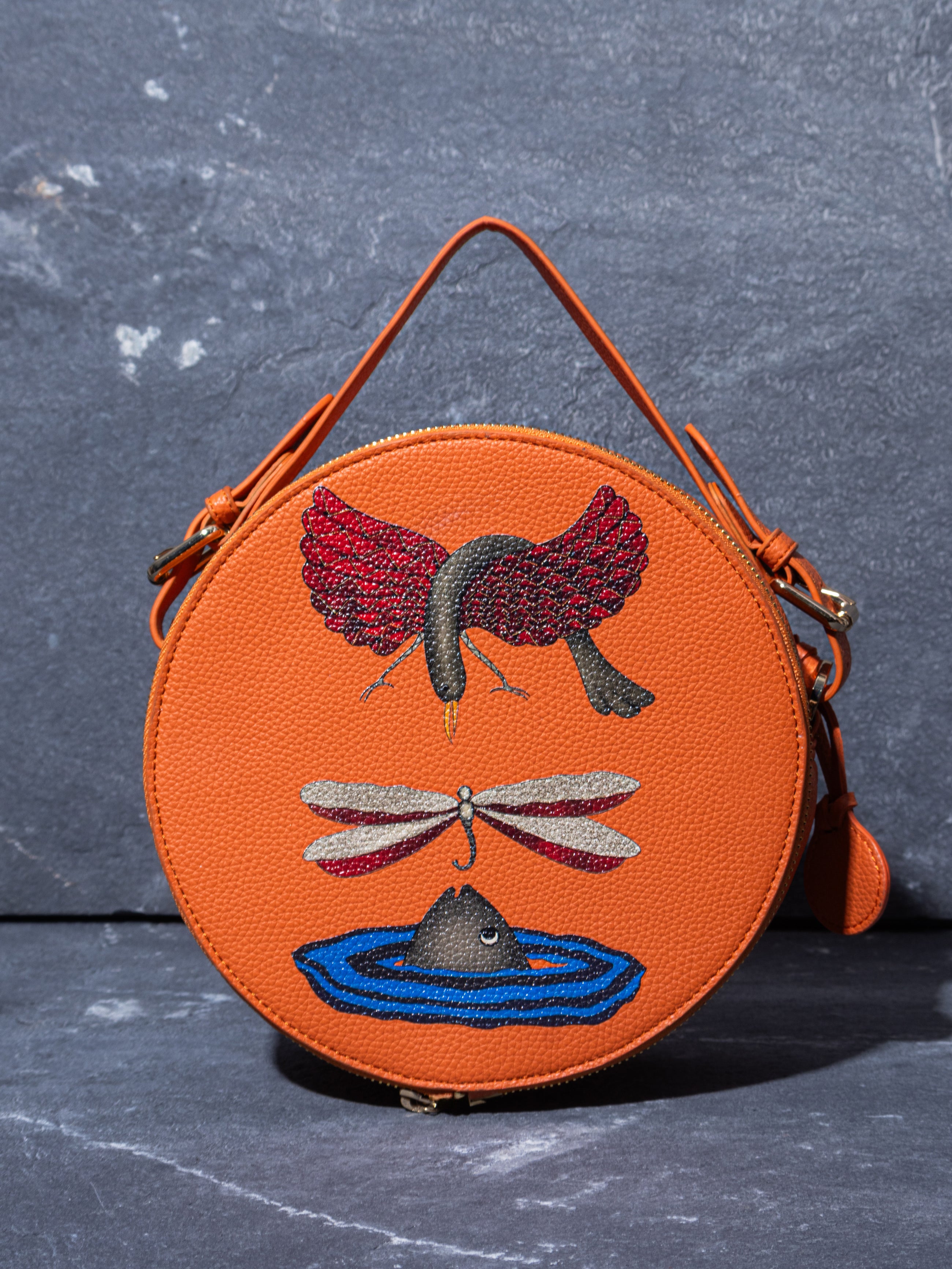 The Sangharsh Round Sling Bag