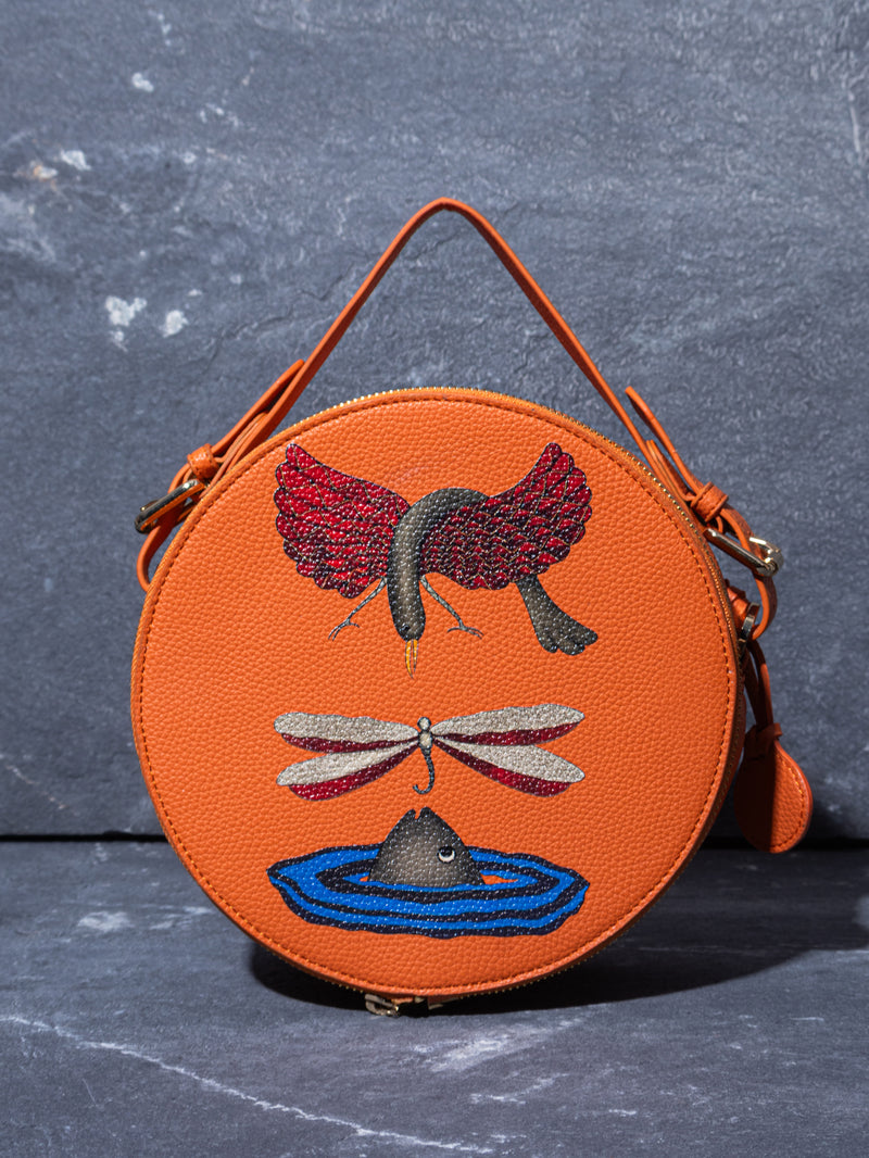 The Sangharsh Round Sling Bag
